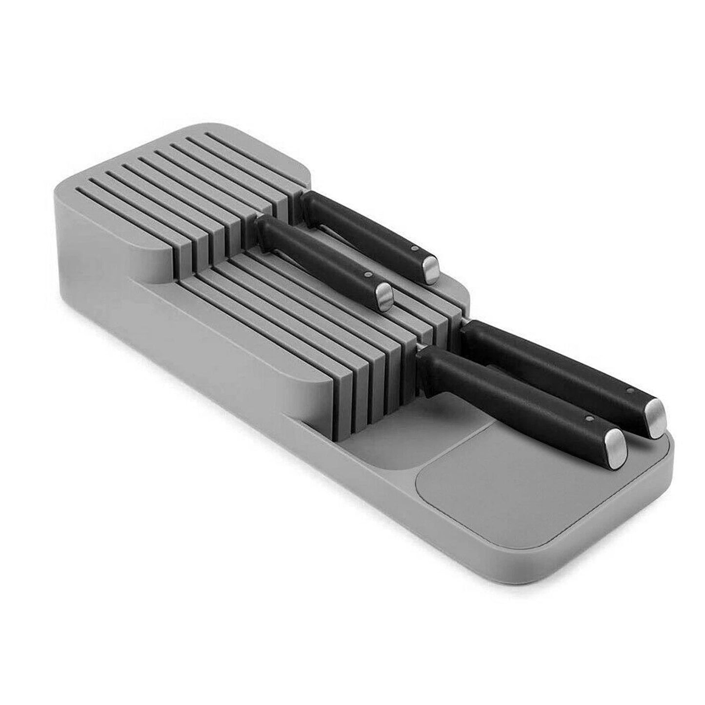 Knife Block Drawer Holder for Kitchen Organization