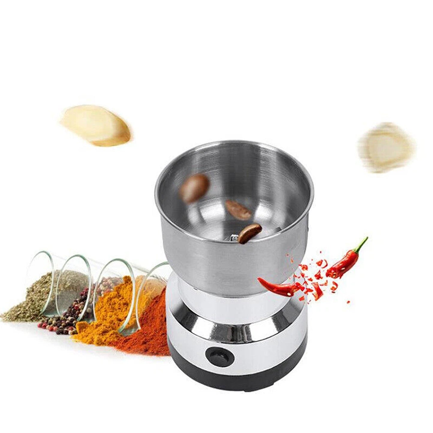 Electric Grinder for Coffee Beans Nuts and Herbs