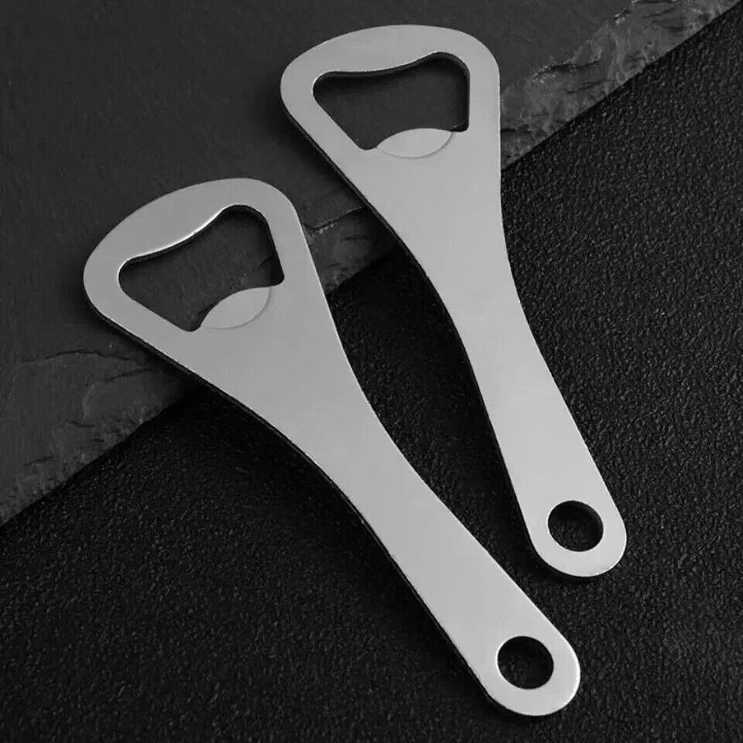 Stainless Steel Beer Speed Bottle Opener Flat Bar 4x