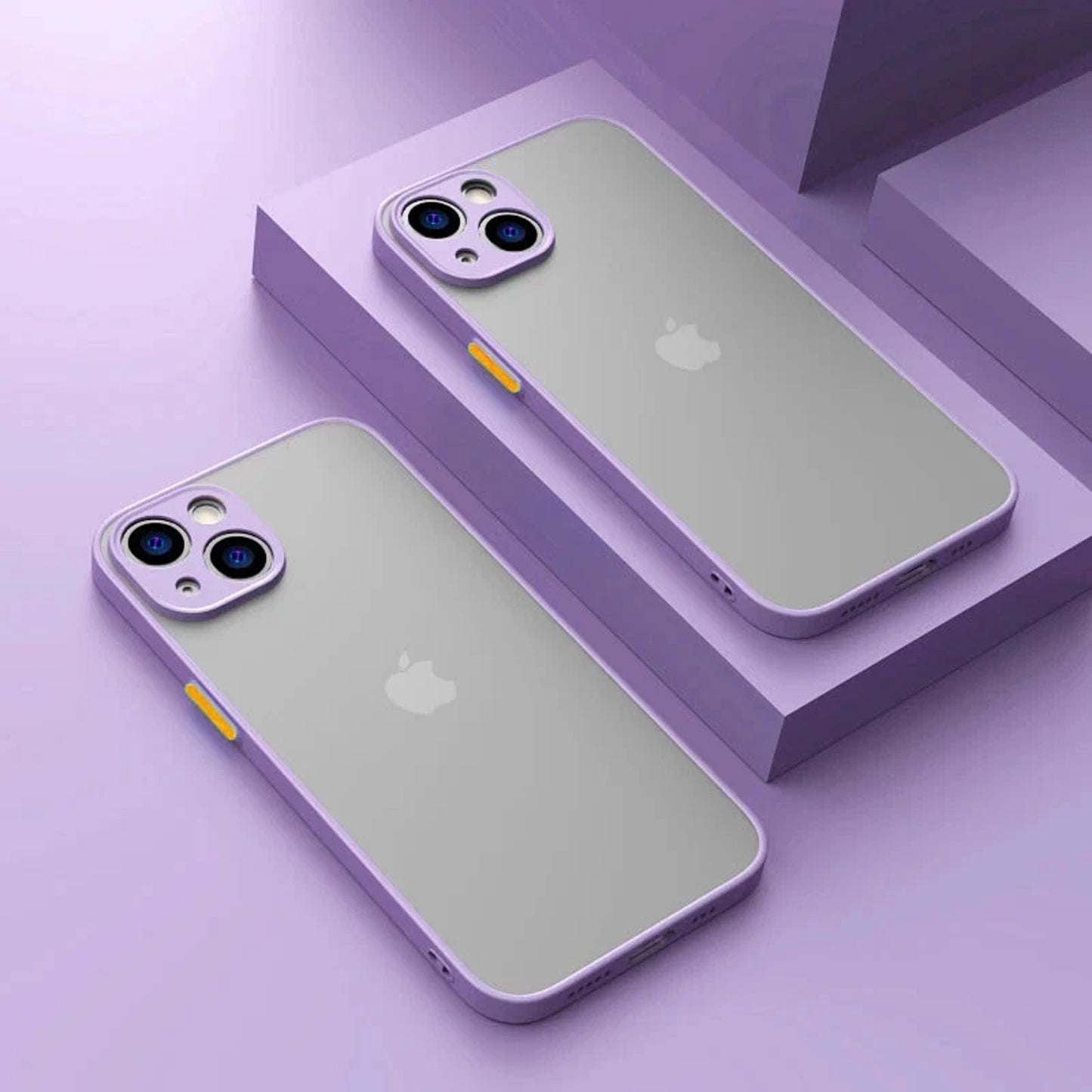 Purple Shockproof Protective Case for iPhone 15 14 13 12 11