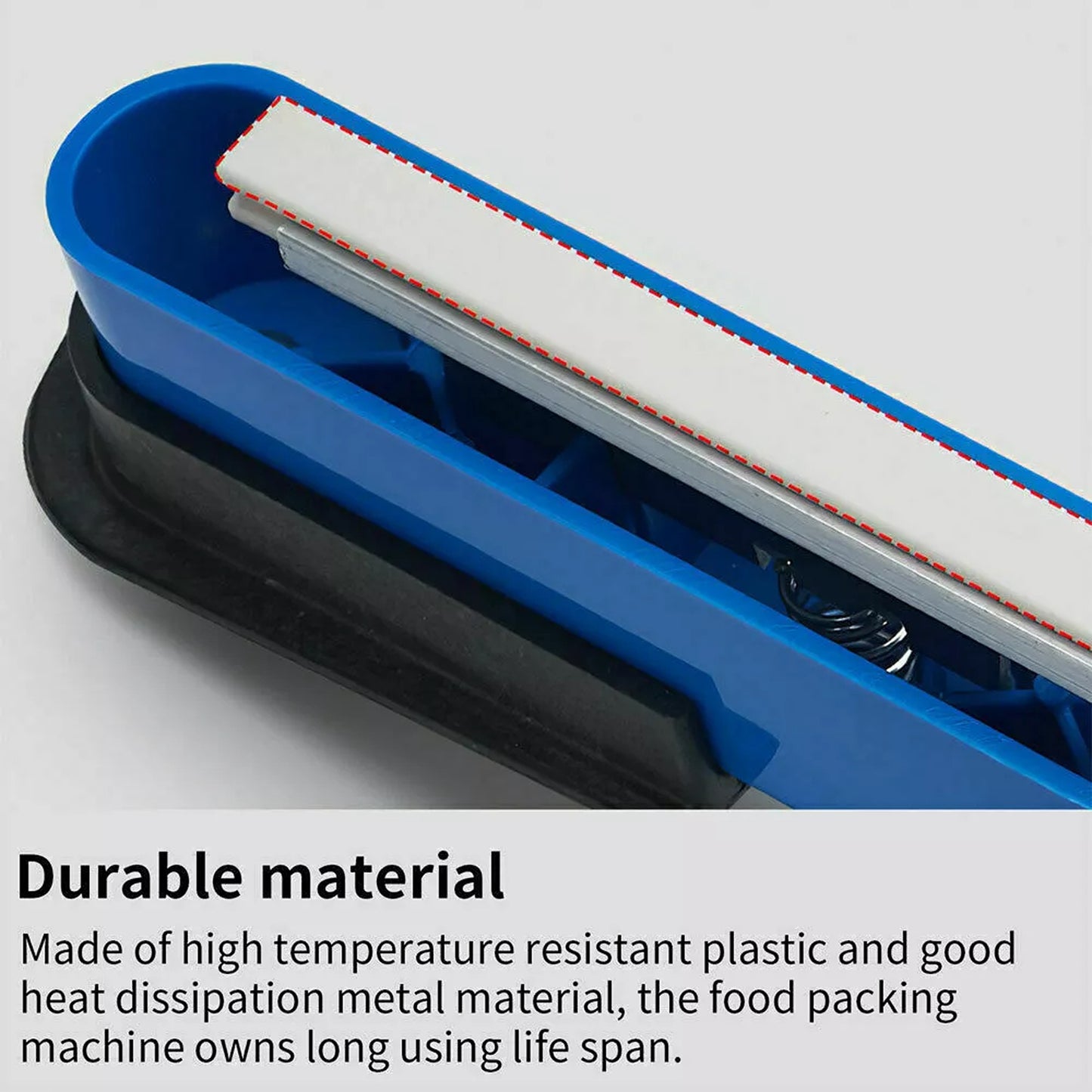 Impulse Heat Sealer Machine for Plastic Poly Bags 200mm 300mm 400mm Sizes