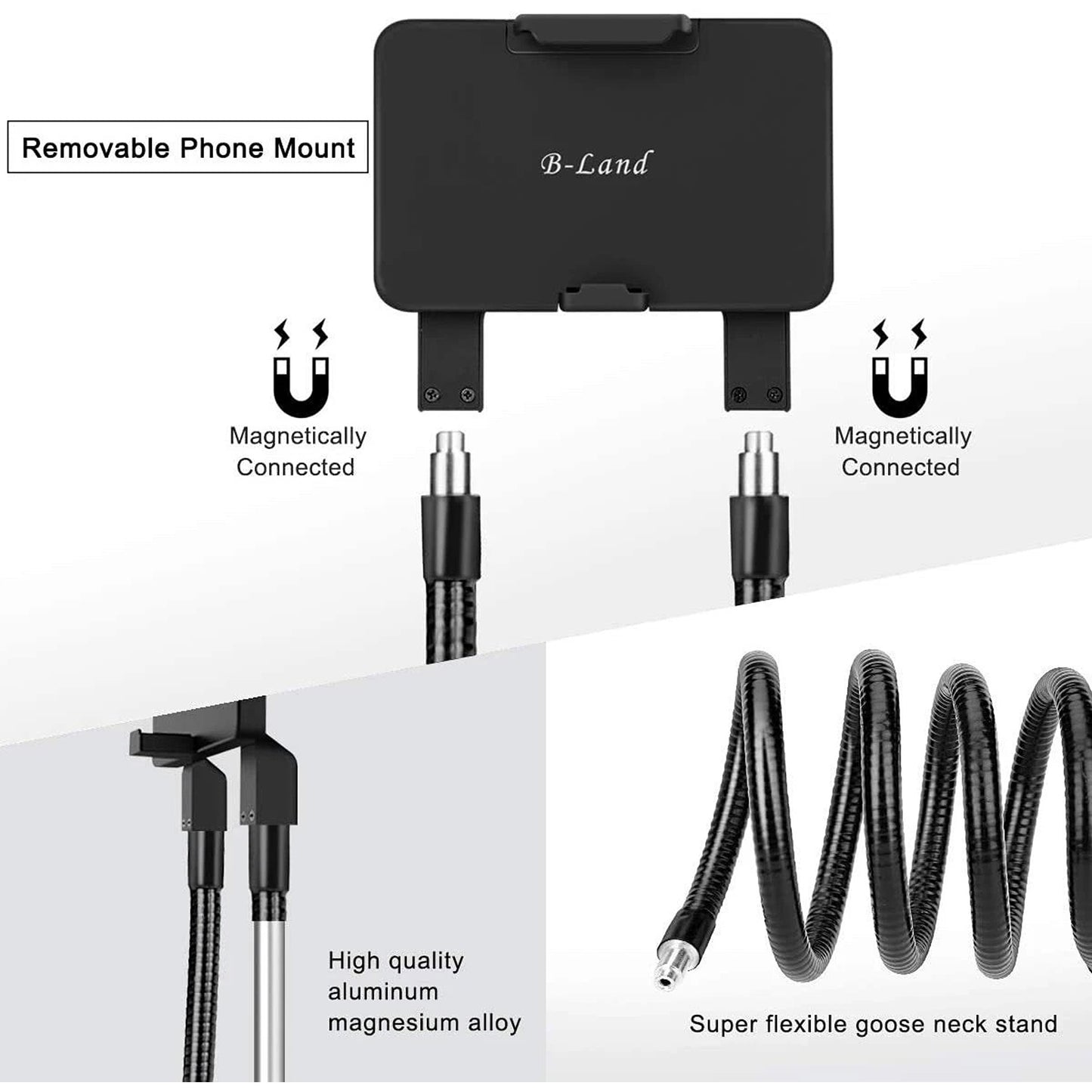 Flexible Lazy Neck Phone Stand Bendable Holder For Smartphones