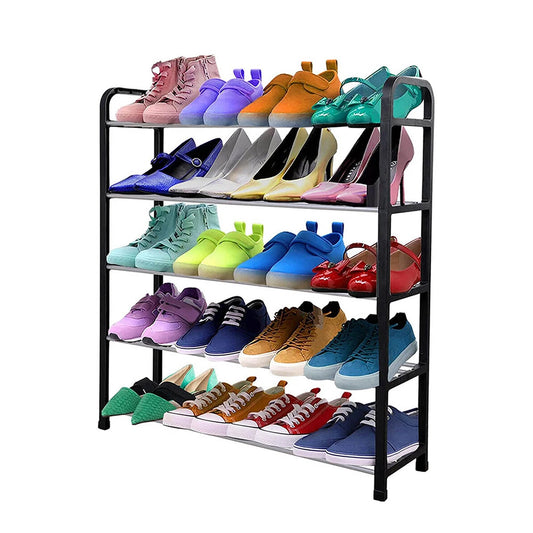 5 Tier Shoe Storage Organizer Rack Shelf Stand Space Saving