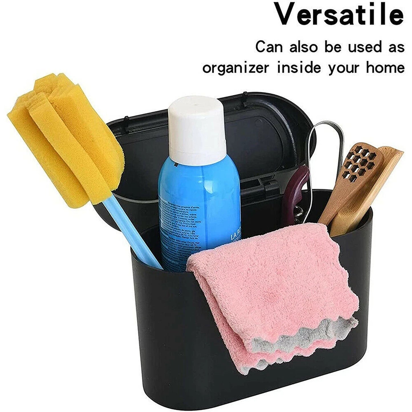 Portable Car Trash Holder Bin for Dust and Waste