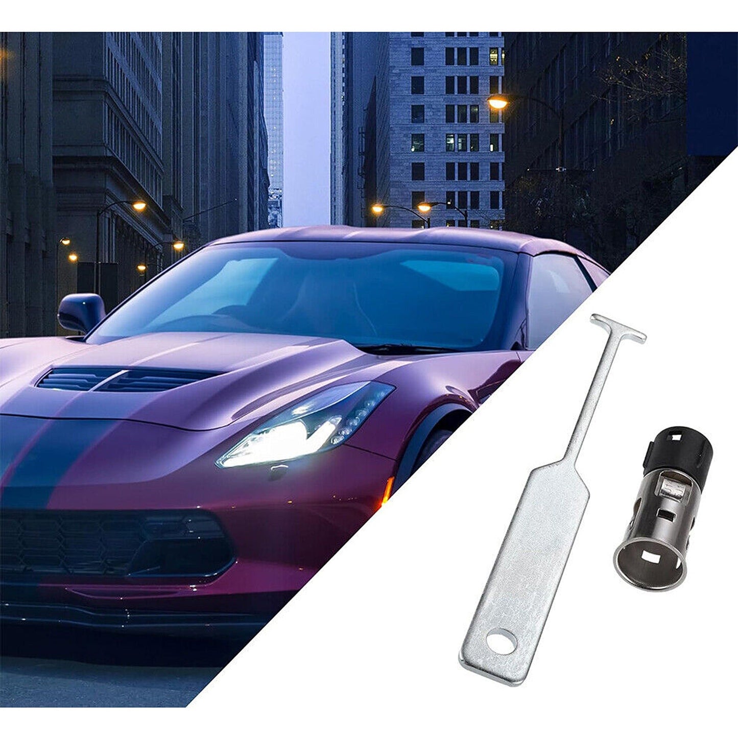 Cigarette Lighter Socket Removal Tool Kit For Universal Vehicles