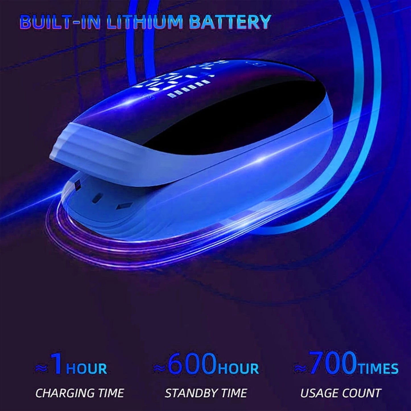 USB Rechargeable Finger Pulse Oximeter and Heart Rate Monito