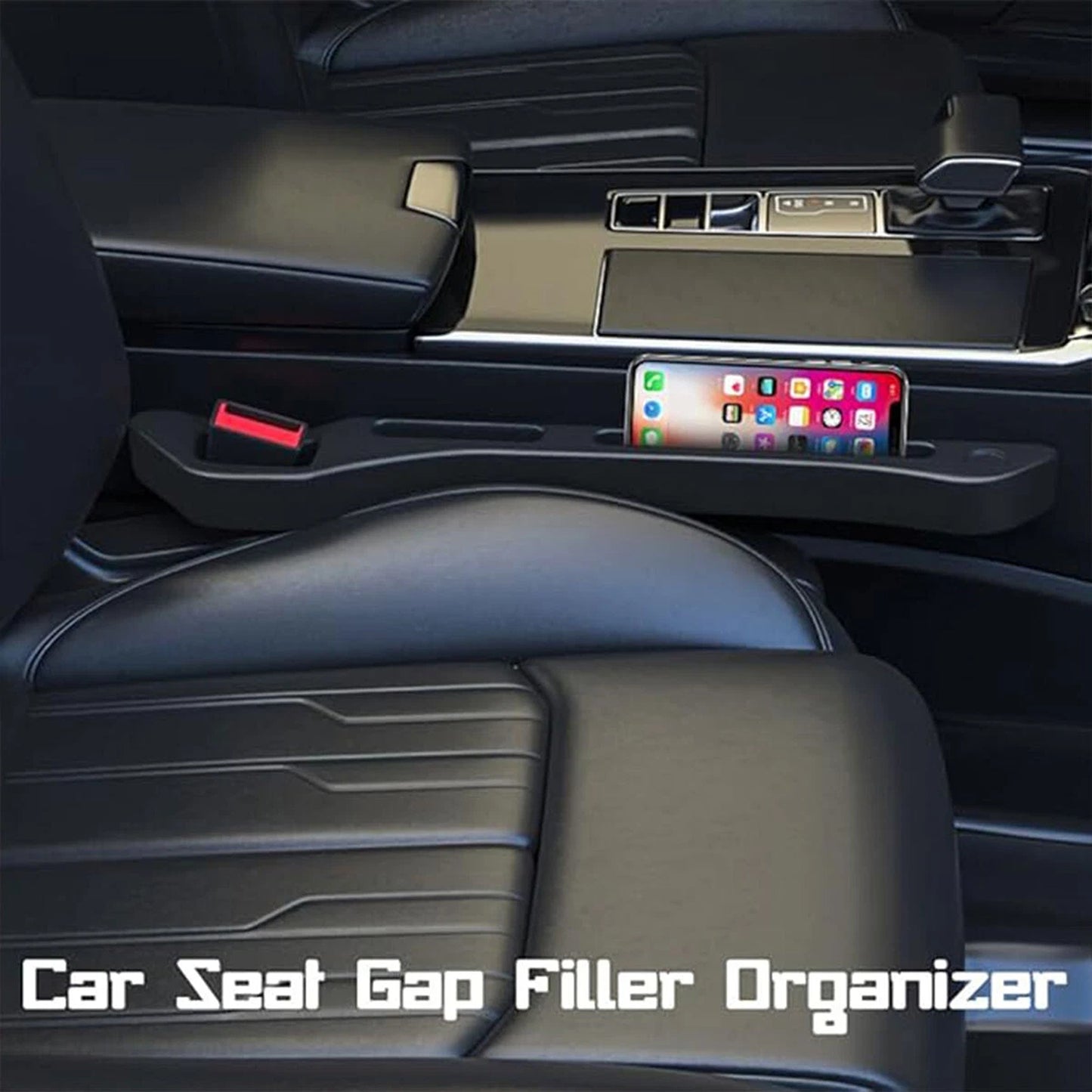 2 Piece Anti Drop Car Seat Gap Fillers for Vehicle Interior
