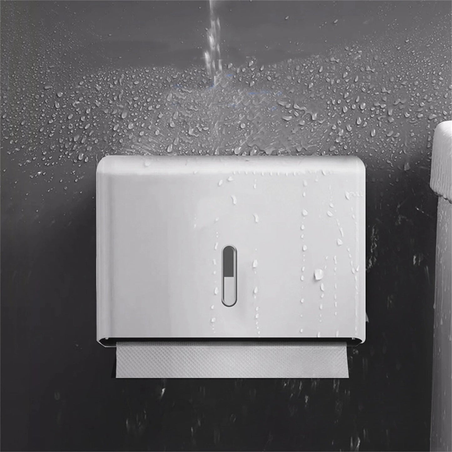 Durable Wall Mounted Paper Towel Rack for Kitchen and Bathroom
