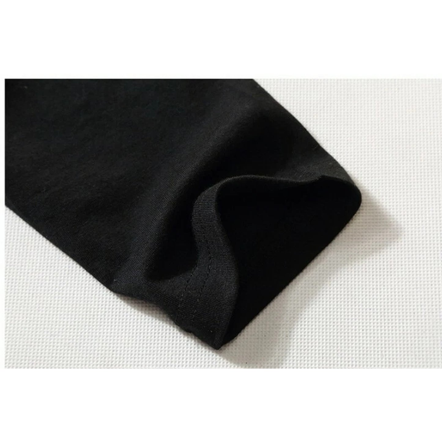 Premium Heavy Cotton Long Sleeve T Shirt for Men - Black