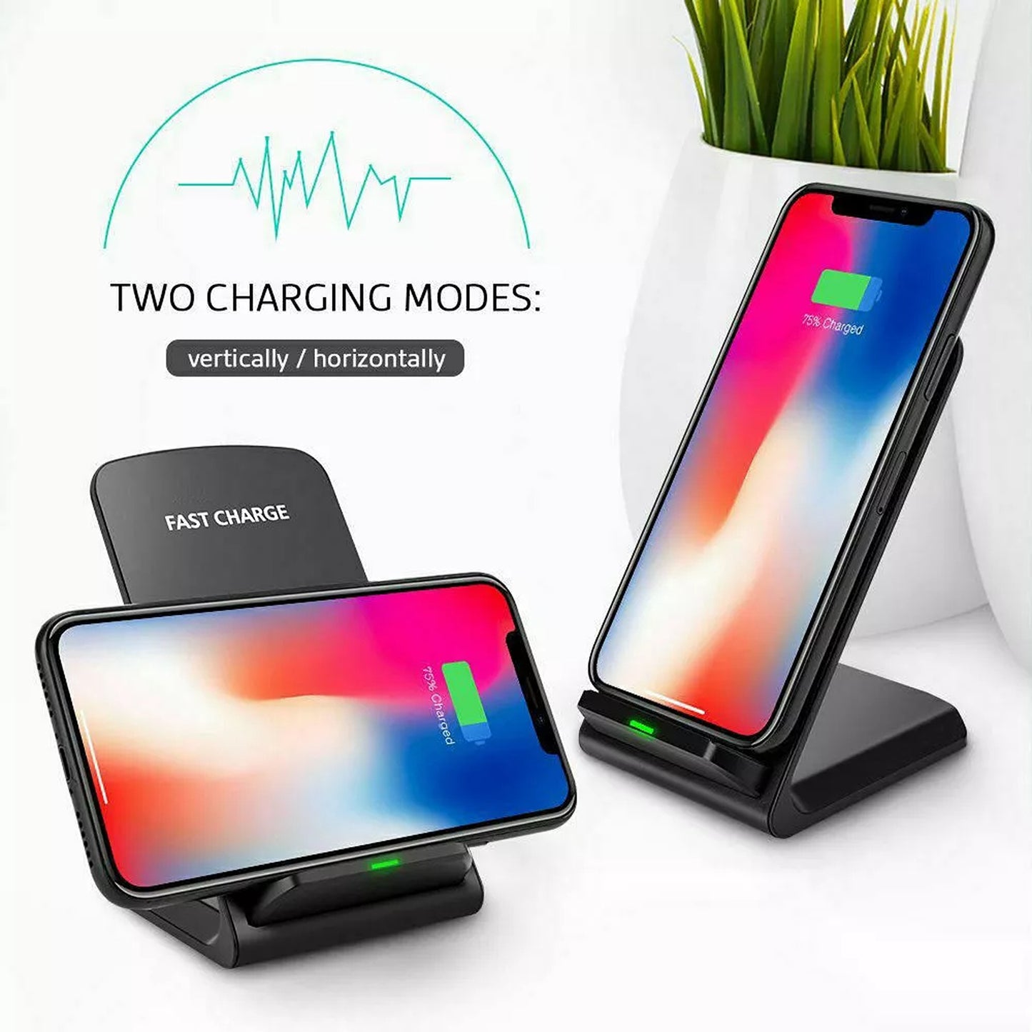 30W Wireless Charging Stand Dock for iPhone 11 12 13 14 Pro Max