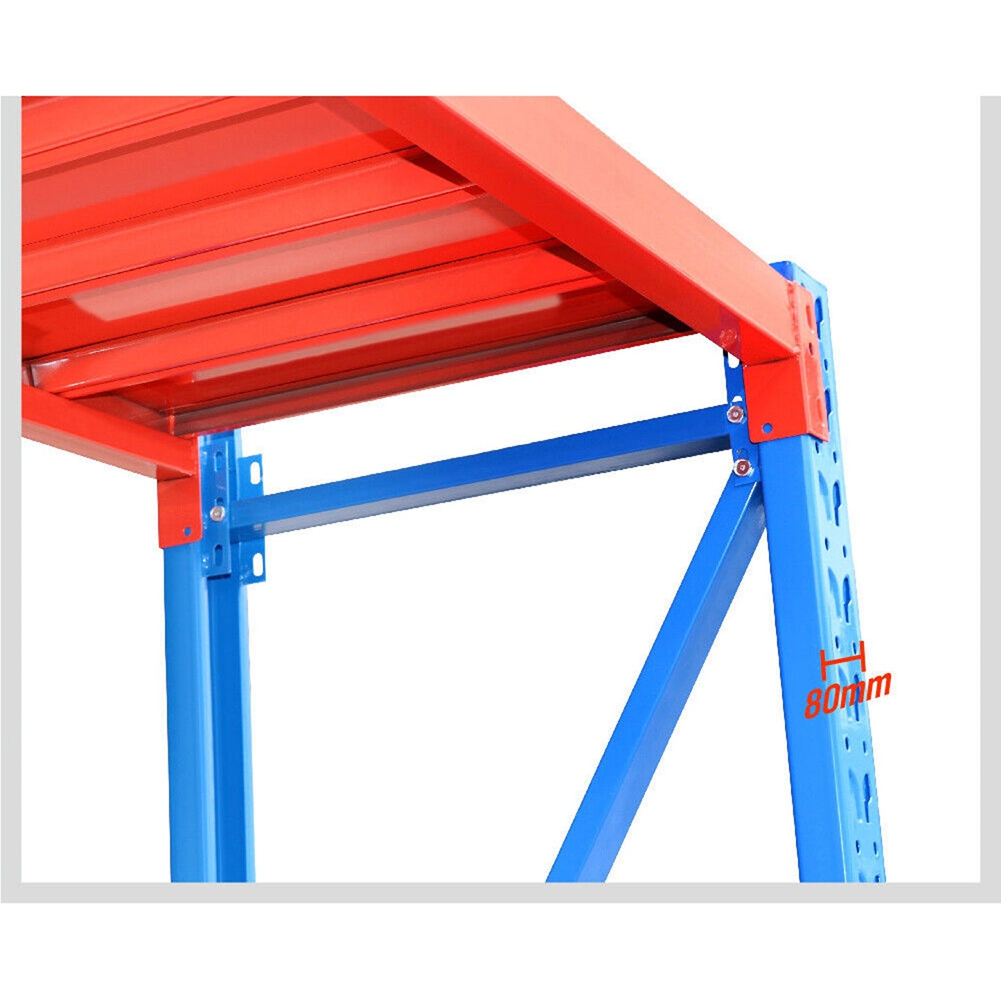 2M Warehouse Garage Metal Steel Storage Shelving Racking Shelves Shelf Racks