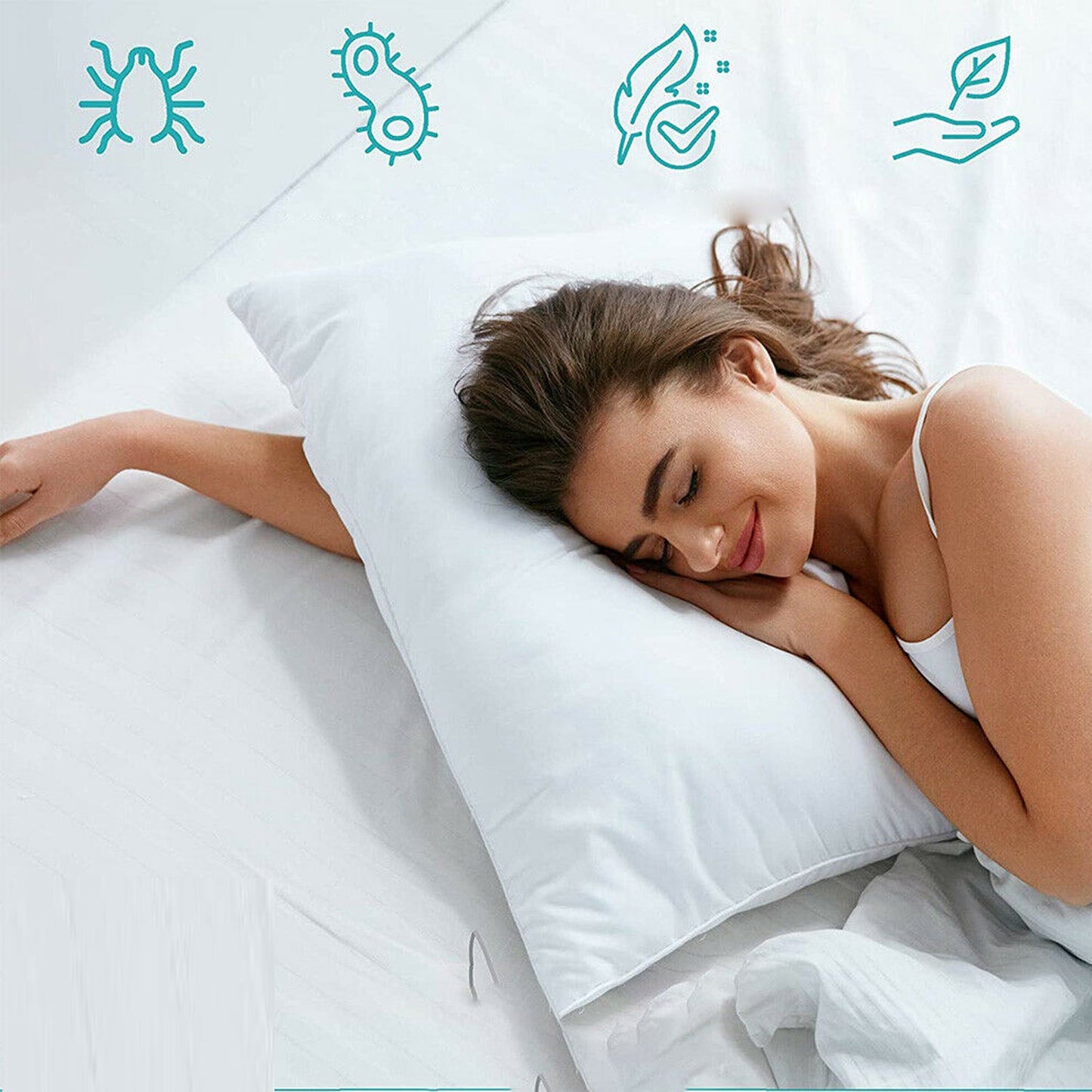 Hotel Queen King Cooling Pillows - Set of 2
