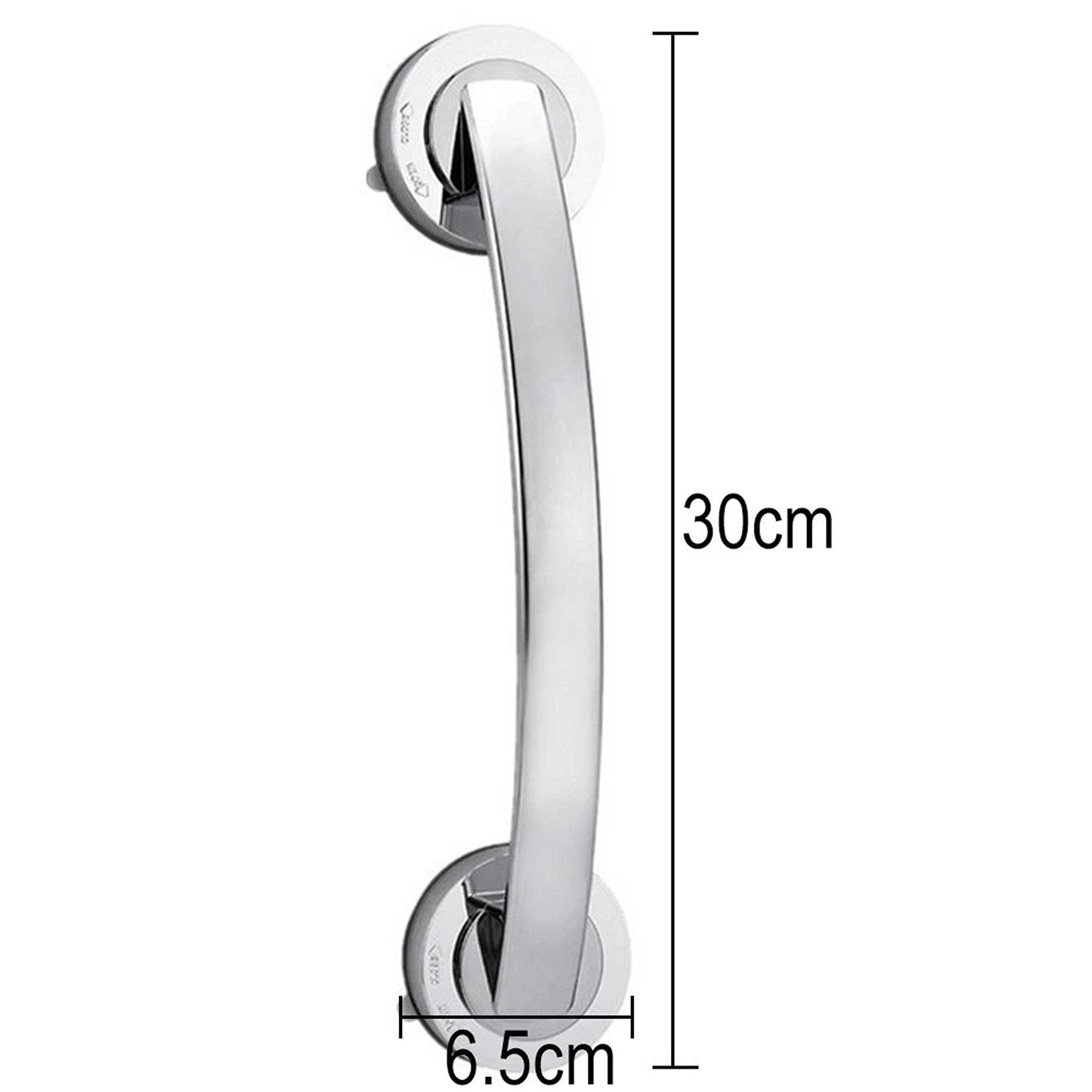 Shower and Tub Safety Handle Grab Bar with Strong Suction Cup