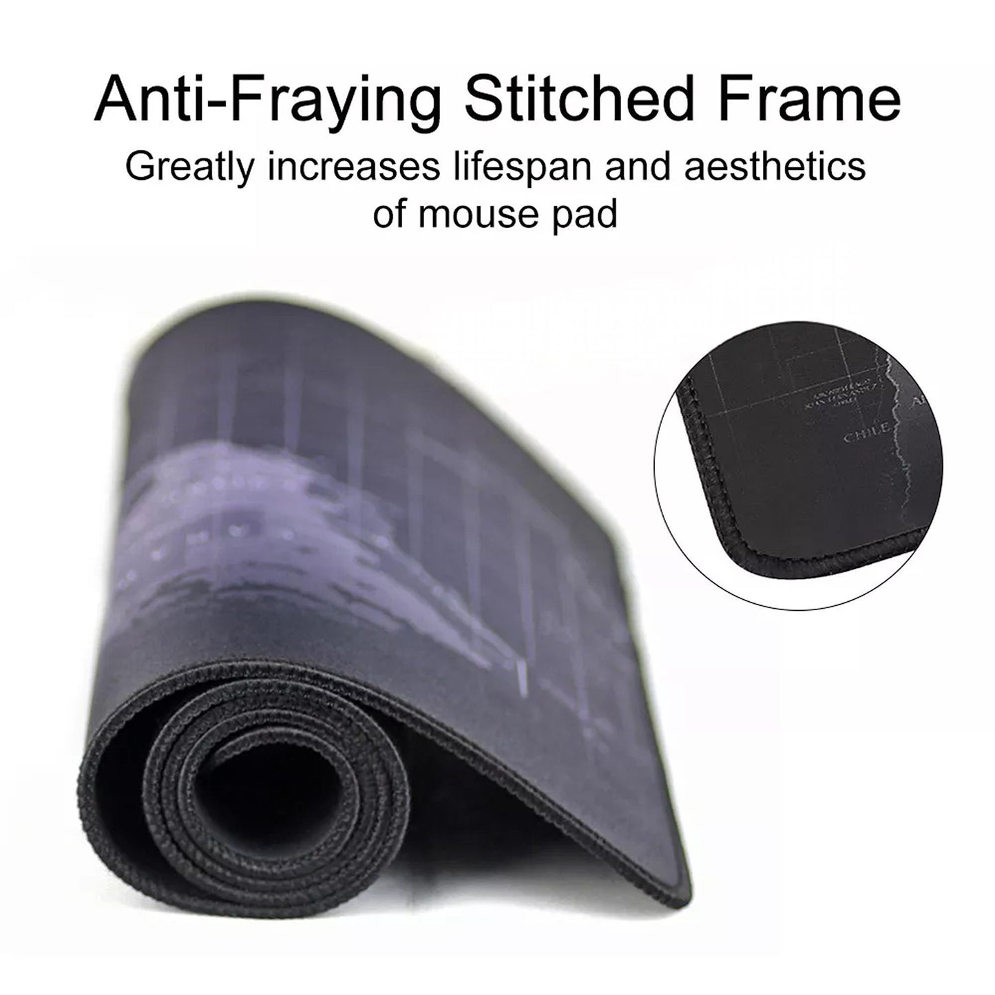 Extra Large Gaming Mouse Pad Desk Mat Anti Slip Rubber Mousepad Black