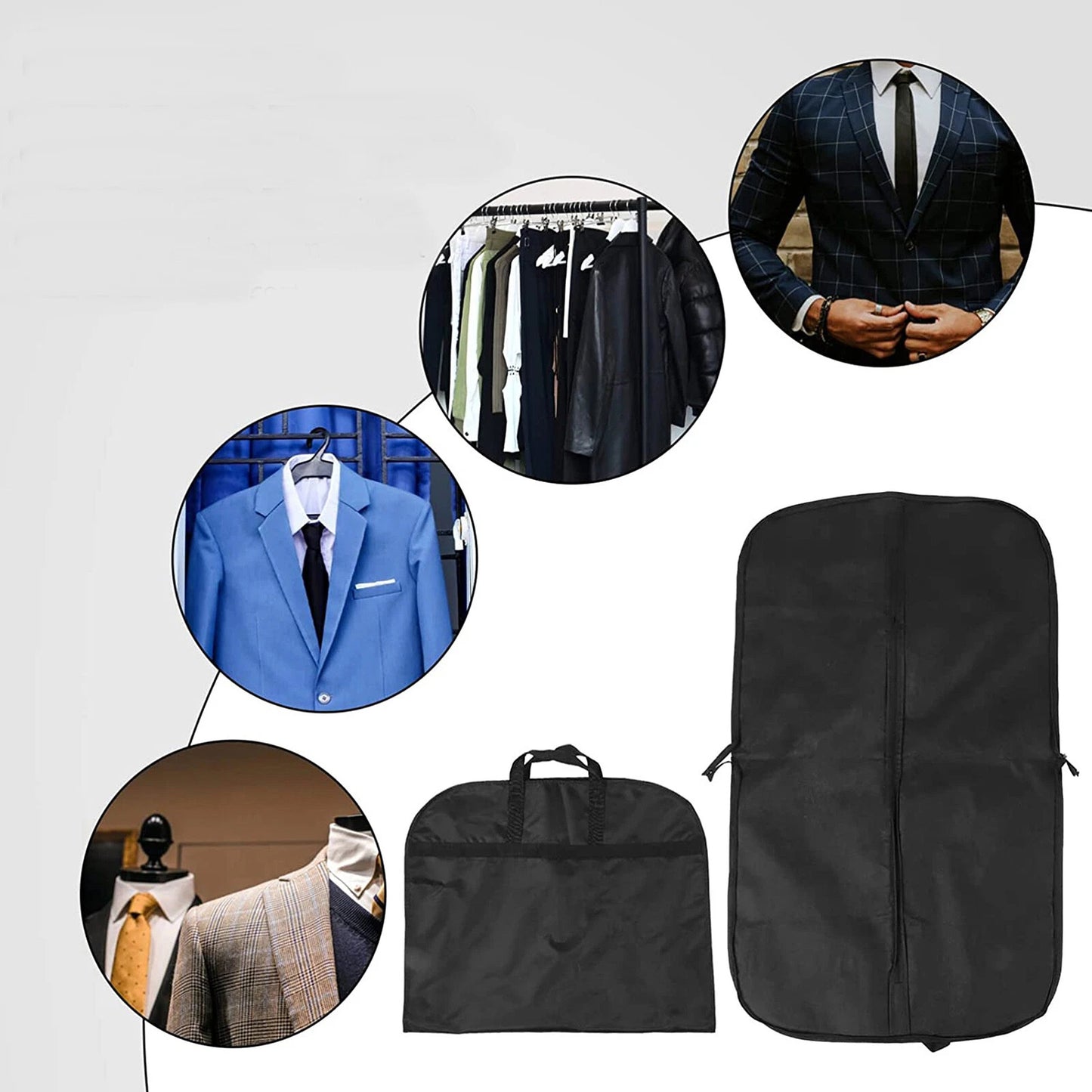 Clothes Storage Garment Bag Travel Dustproof Protector