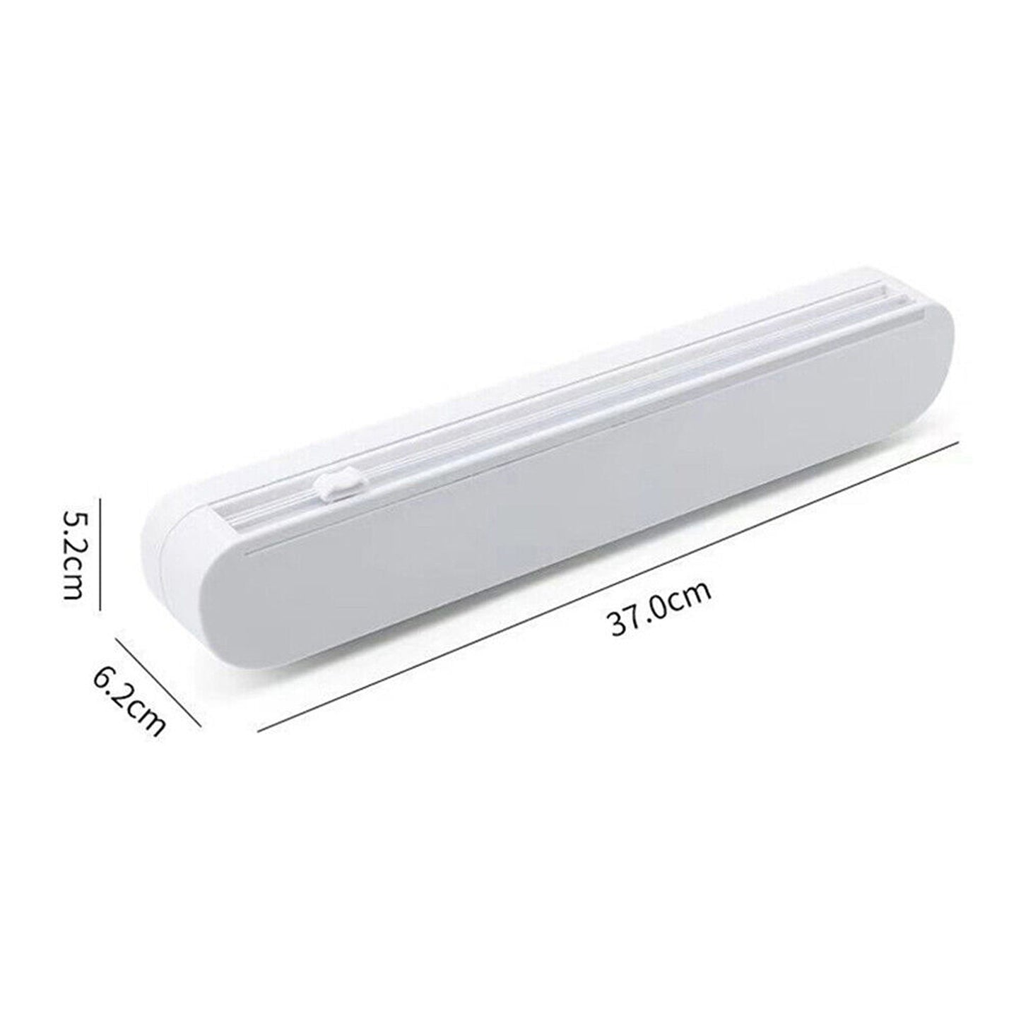 Cling Film Cutter Holder Kitchen Food Wrap Dispenser