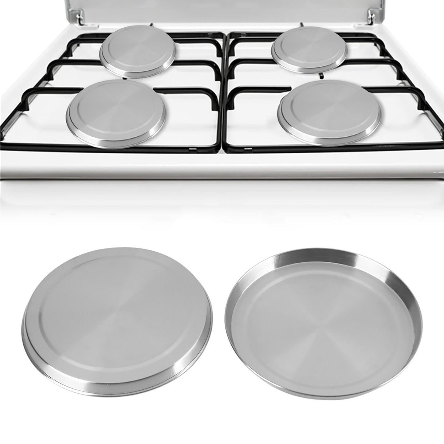 Stainless Steel Stove Top Covers Kitchen Cooker Protection 4x