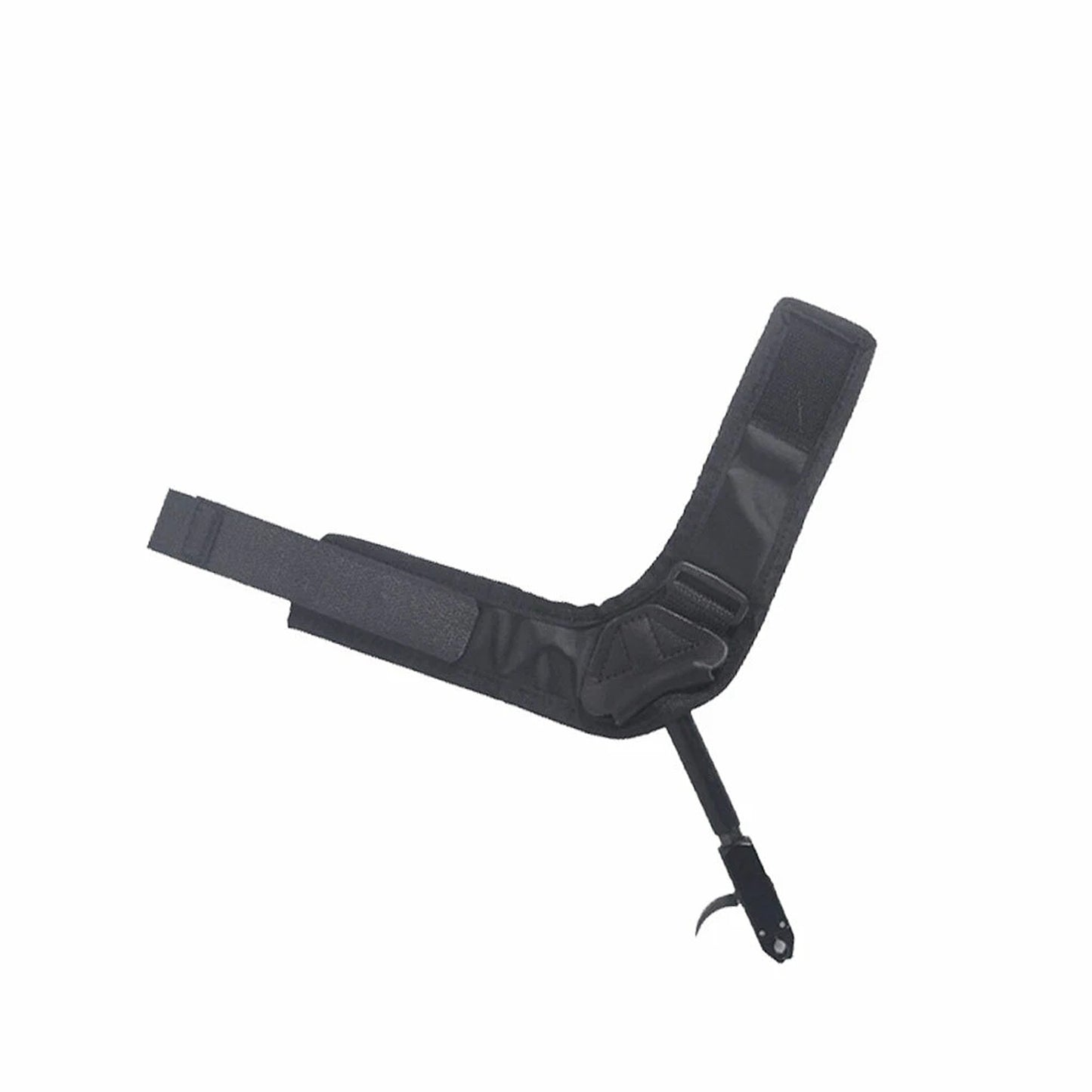 Adjustable Archery Bow Release Aid With Wrist Strap Caliper Design