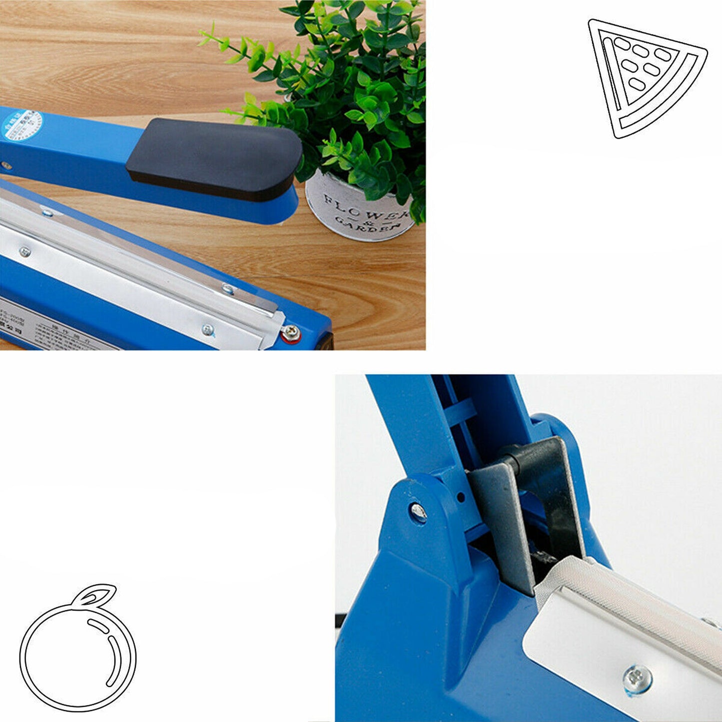 Electric Impulse Heat Sealer Sealing Machine