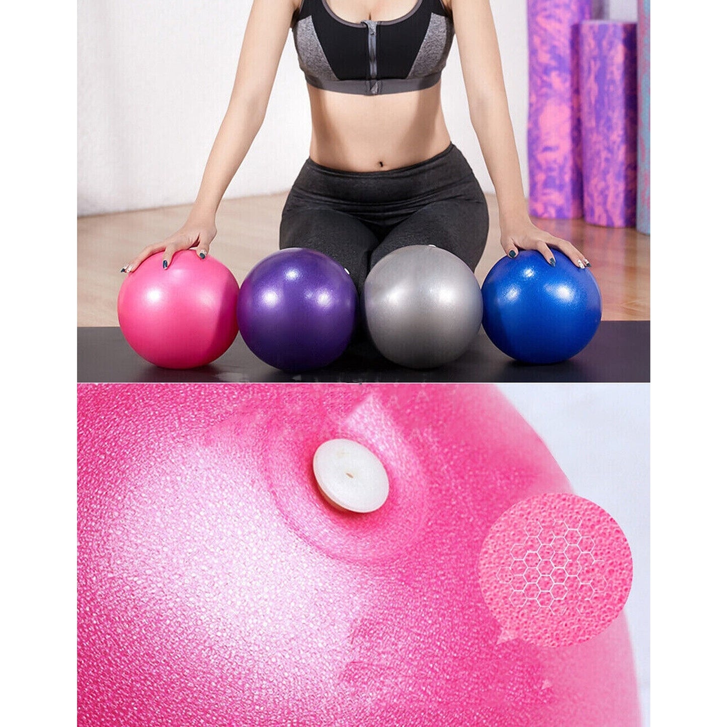 Gym Yoga Ball Home Fitness Balance Pilates