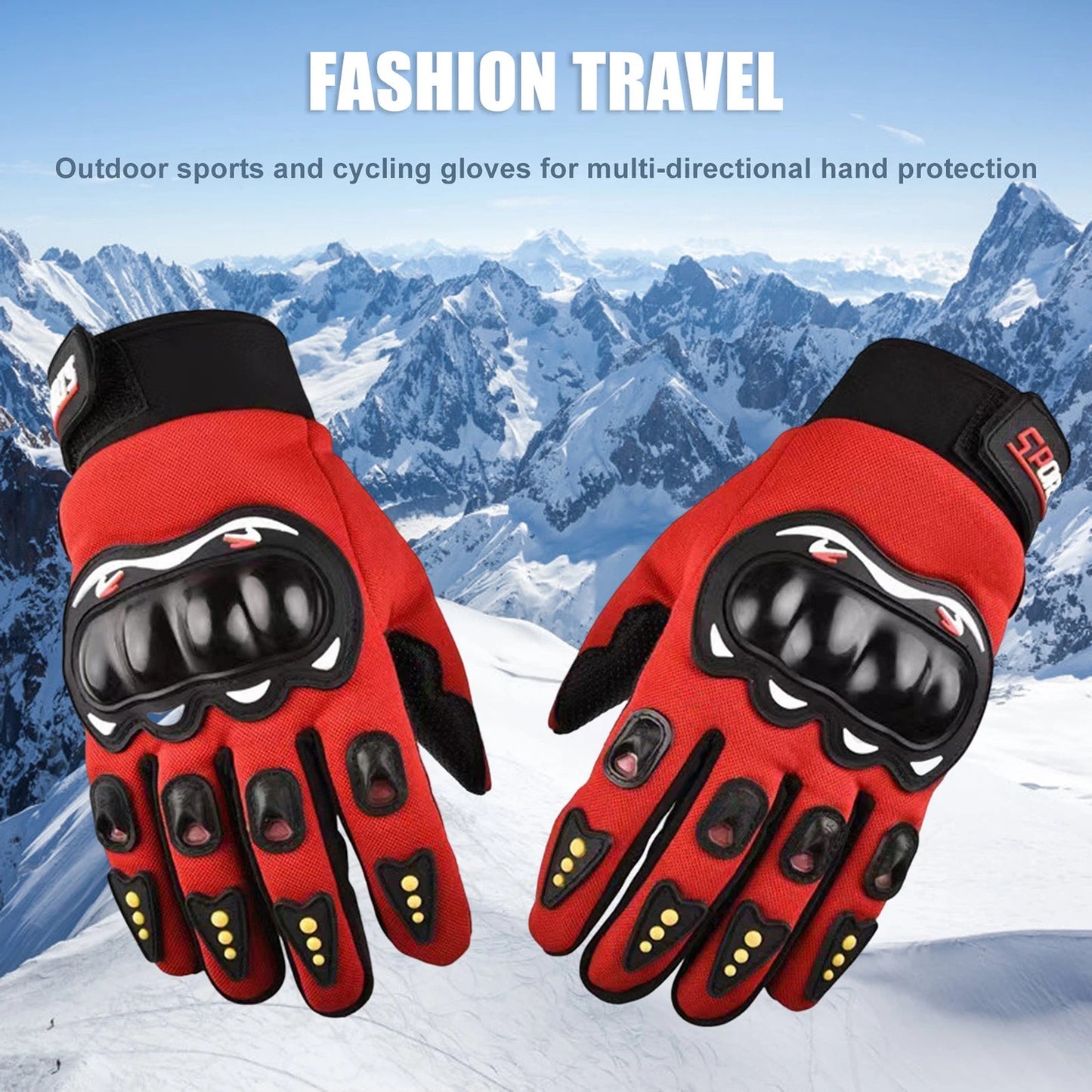 Cycling Gloves Full Finger Touchscreen Bicycle Gloves for Men and Women