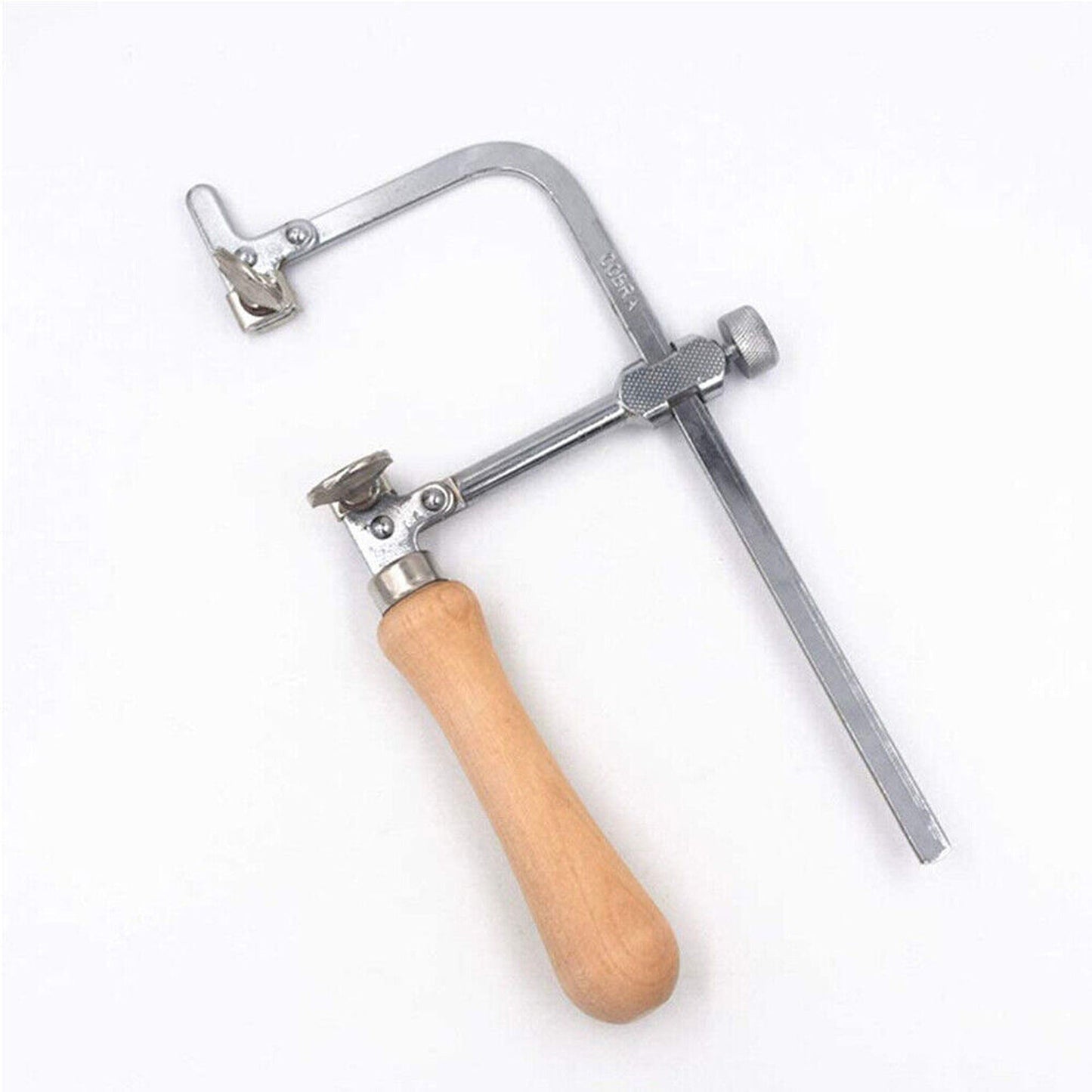 U Shaped Jewelers Saw Frame Mini DIY Jewelry Tool with 12 Blades