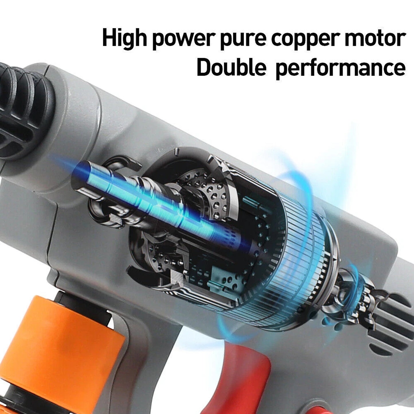 Cordless Jet Wash Cleaner Gun Compatible with Makita Batteries