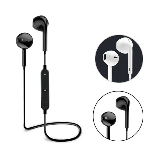 Wireless Sweatproof Headphones with Mic for Workout and Gym