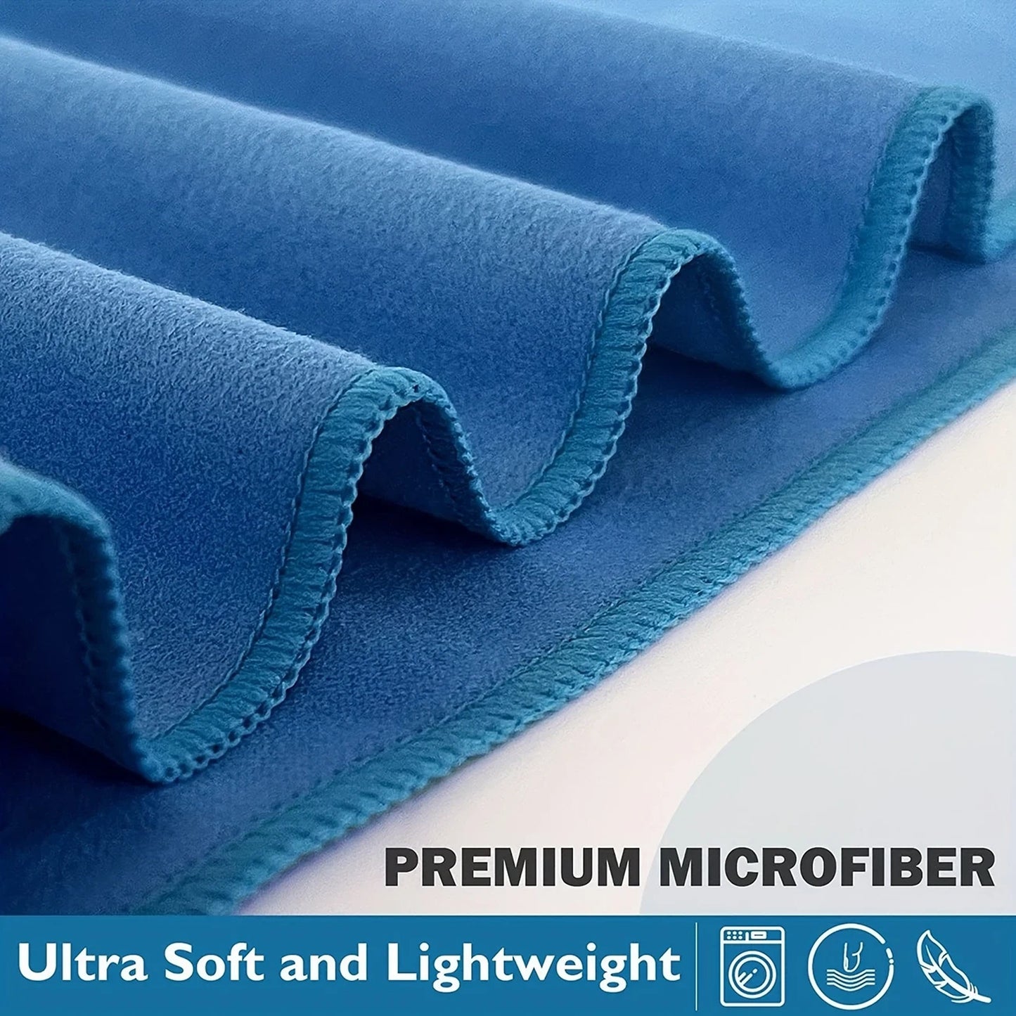 Microfiber Towel for Gym Sport Travel Camping Swimming and Bath