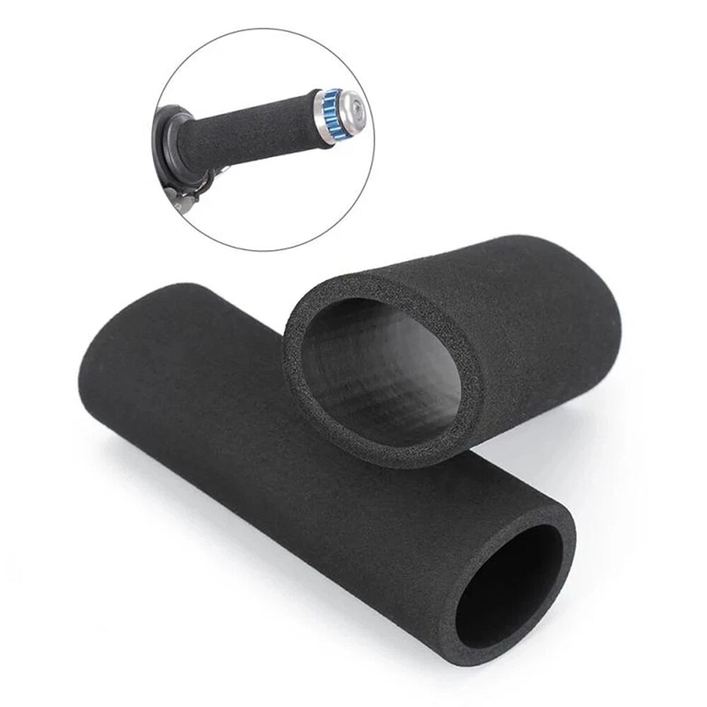 Motorbike Foam Handlebar Grip Covers Anti Vibration