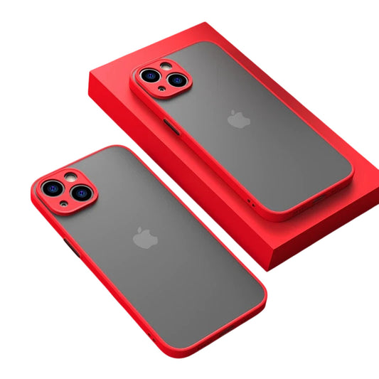Red Shockproof Protective Case for iPhone 15 14 13 12 11