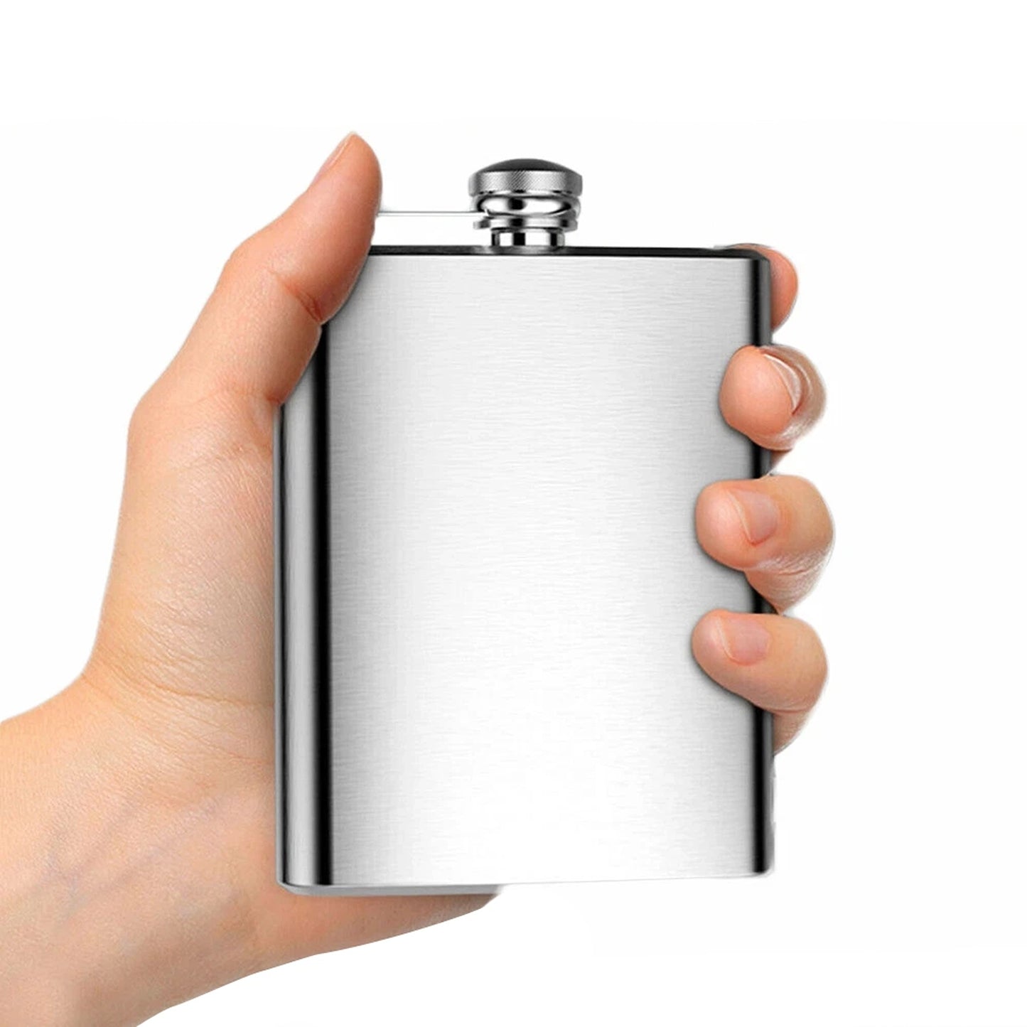 Portable 8oz Stainless Steel Liquor Flask
