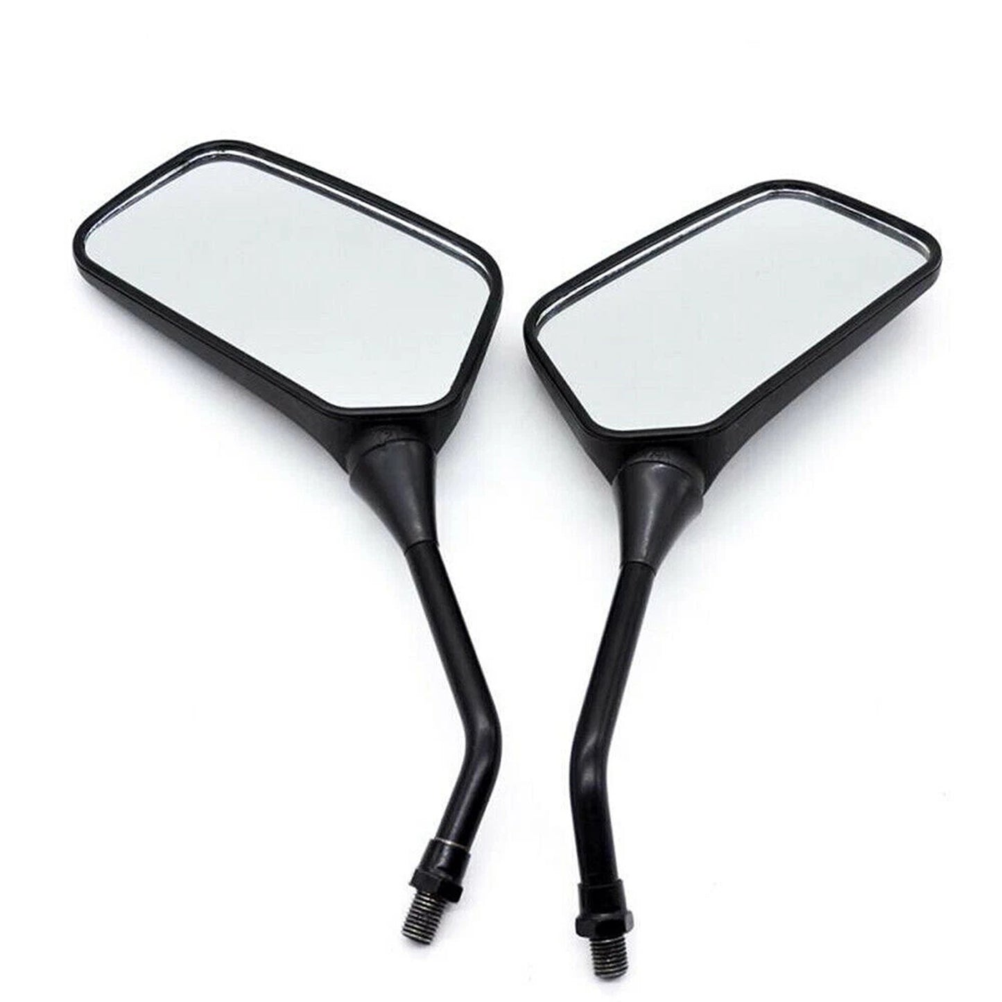 1 Pair Motorcycle Rearview Mirrors for Honda Suzuki Kawasaki