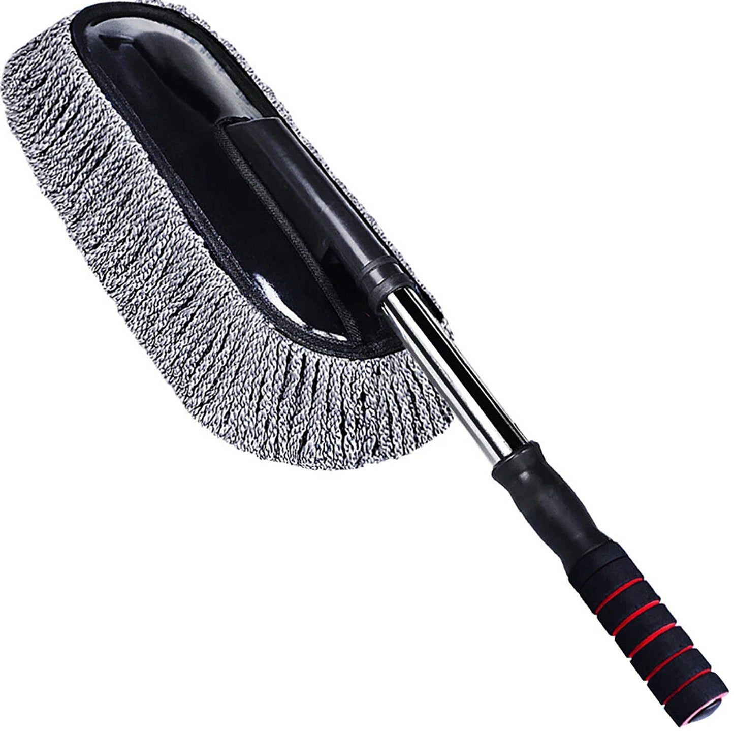 Microfiber Car Wash Duster With Telescoping Handle Cleaning Brush