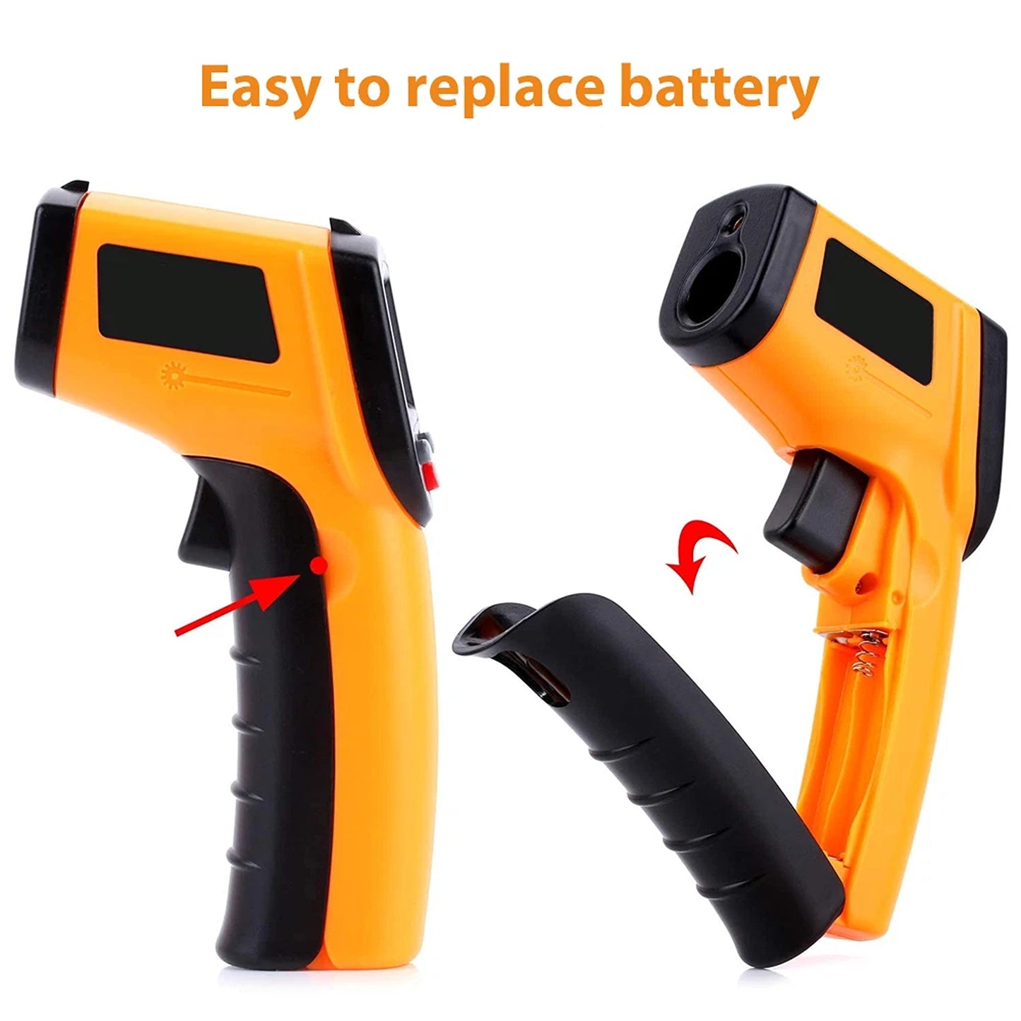 Digital Infrared Thermometer Non Contact Temperature Gun with LCD