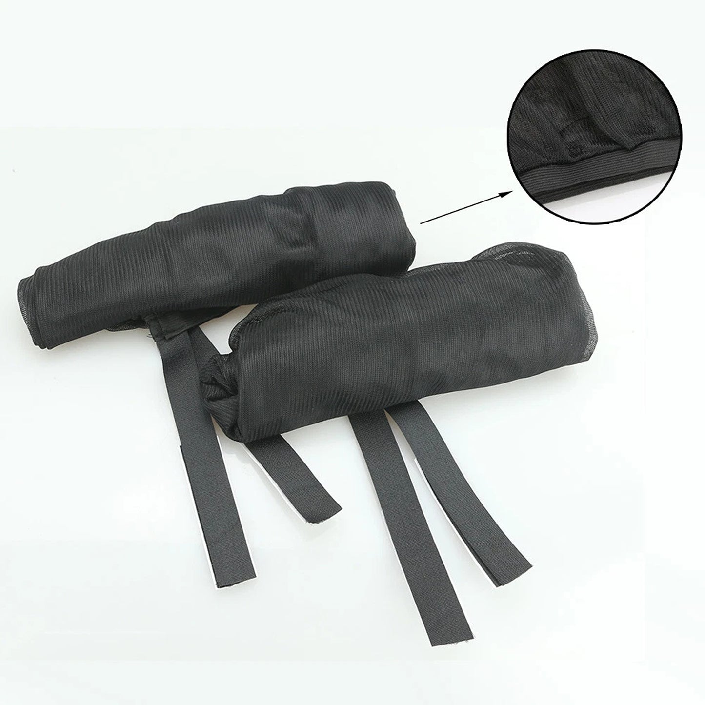 2x Car Rear Side Window Shades Universal Fit for Baby and Kids Protection