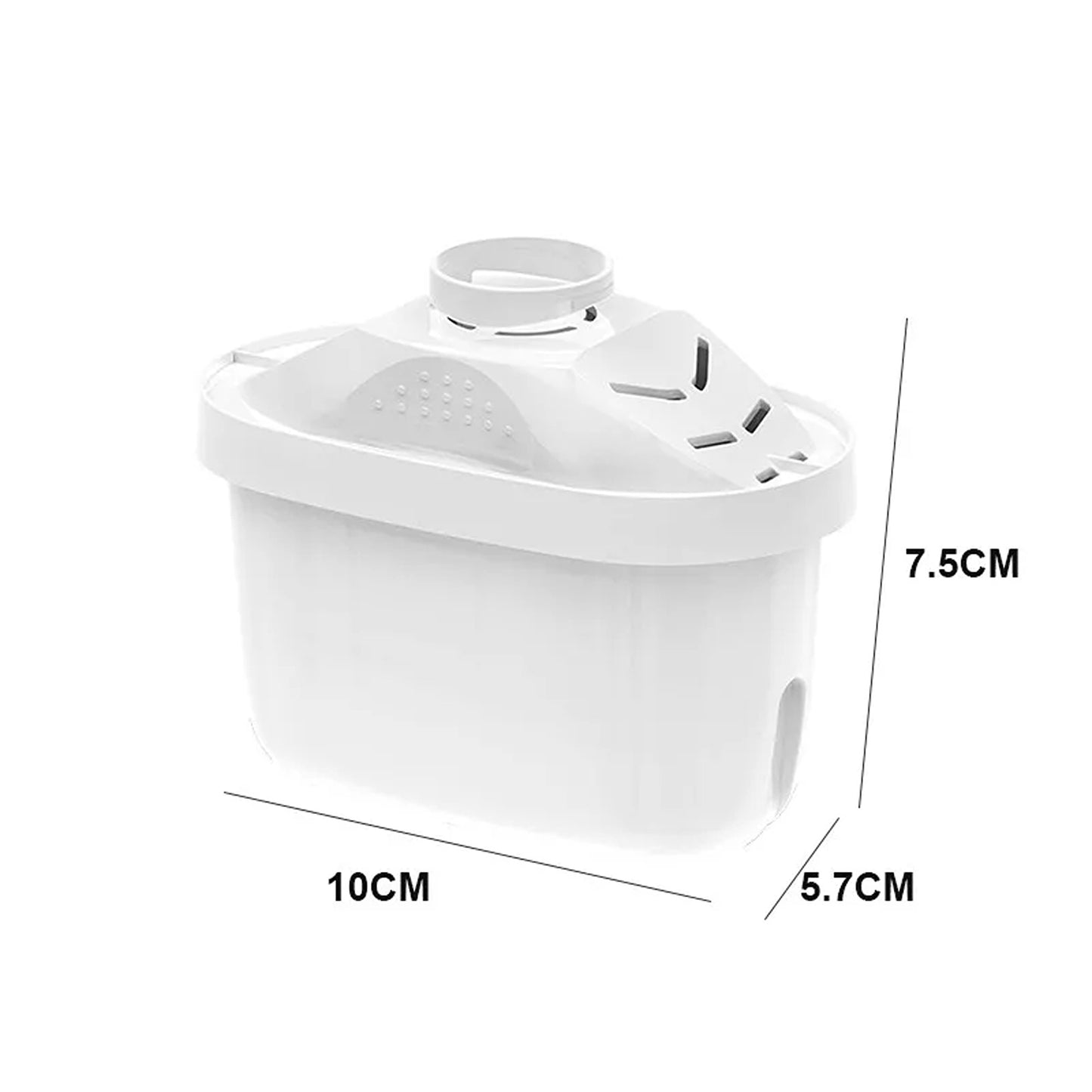 6 Pack Water Filter Jug Replacement Cartridges Compatible with BRITA Maxtra+Plus