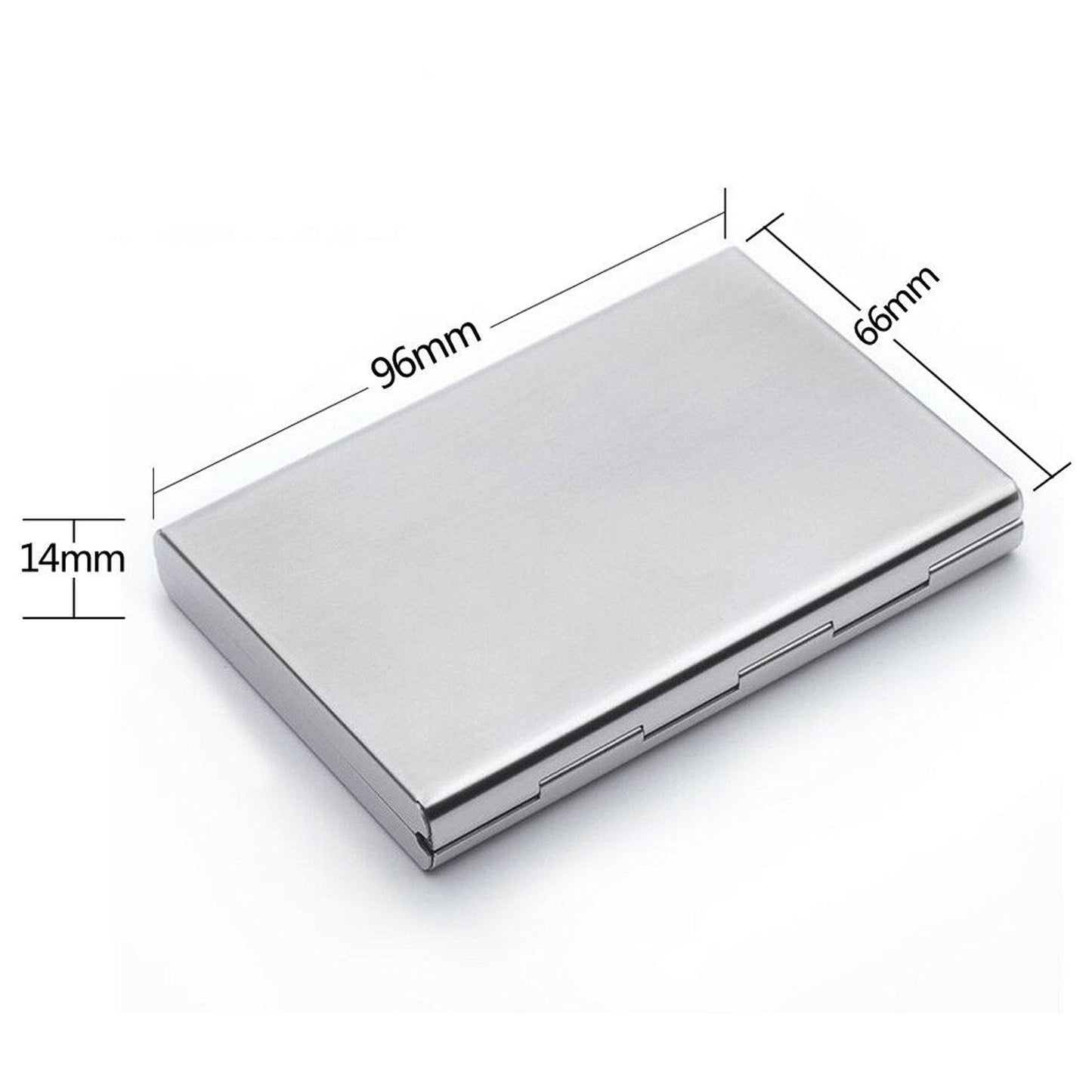 Stainless Steel RFID Card Holder Wallet Case