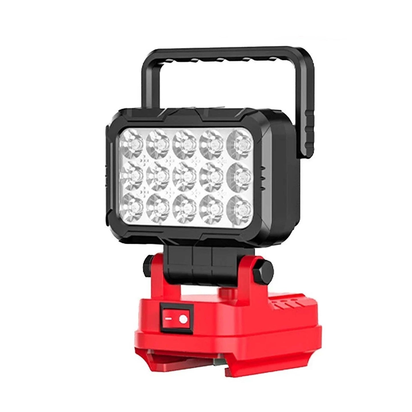 LED Work Light For Milwaukee 18V Battery With Dual USB Charging Ports