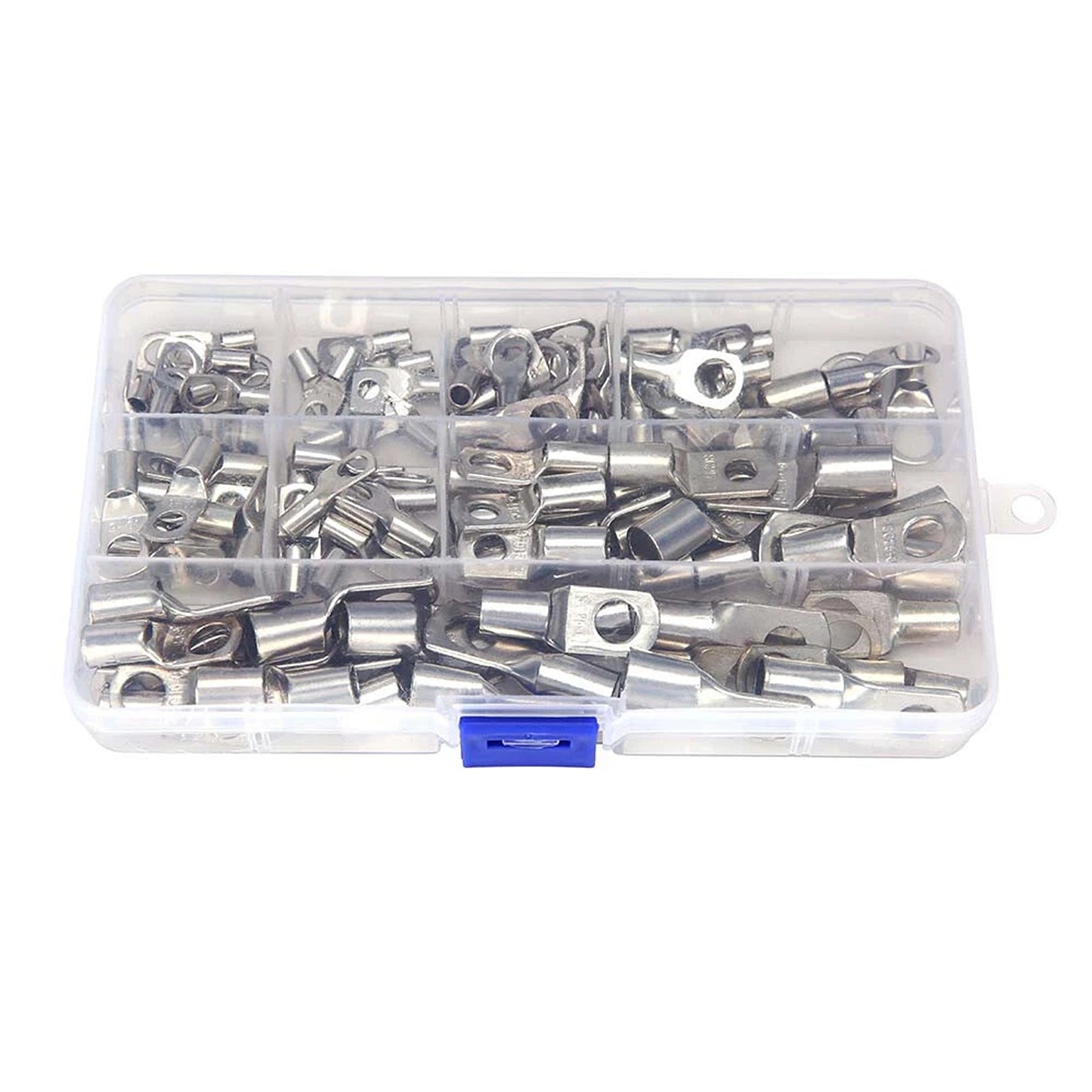220 Piece Cable Lug Kit with Crimper and Copper Terminals