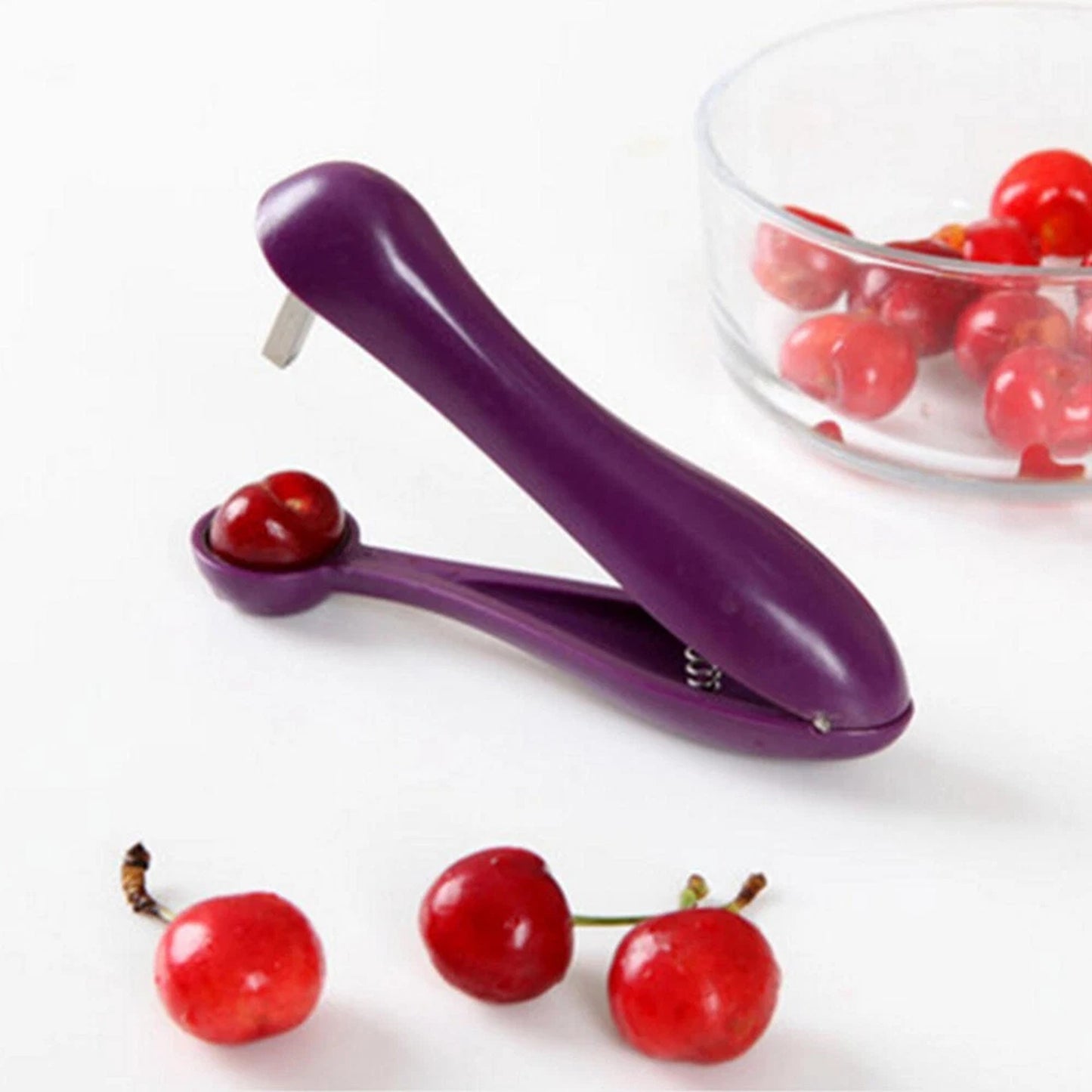Cherry Seed Remover Stainless Steel Olive and Fruit Pitter Tool
