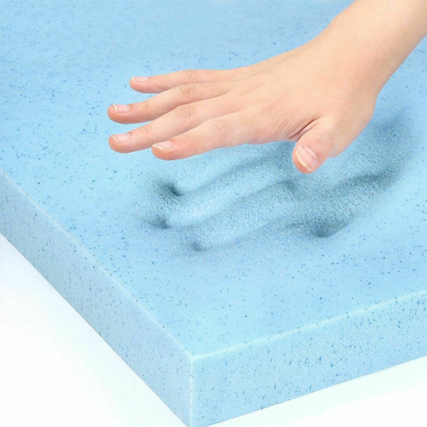 Bamboo Memory Foam Cool Gel Mattress Topper