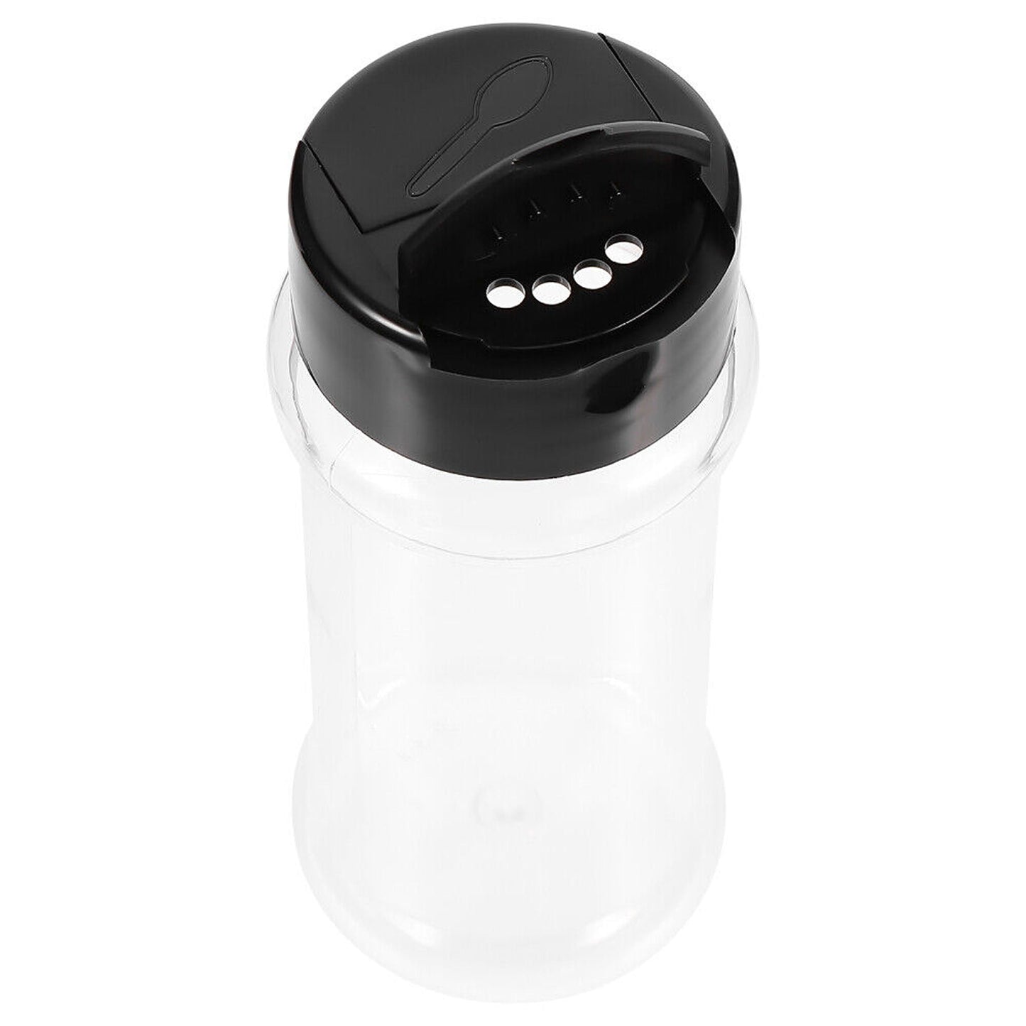 100ML Clear Plastic Spice Bottles Jars Containers