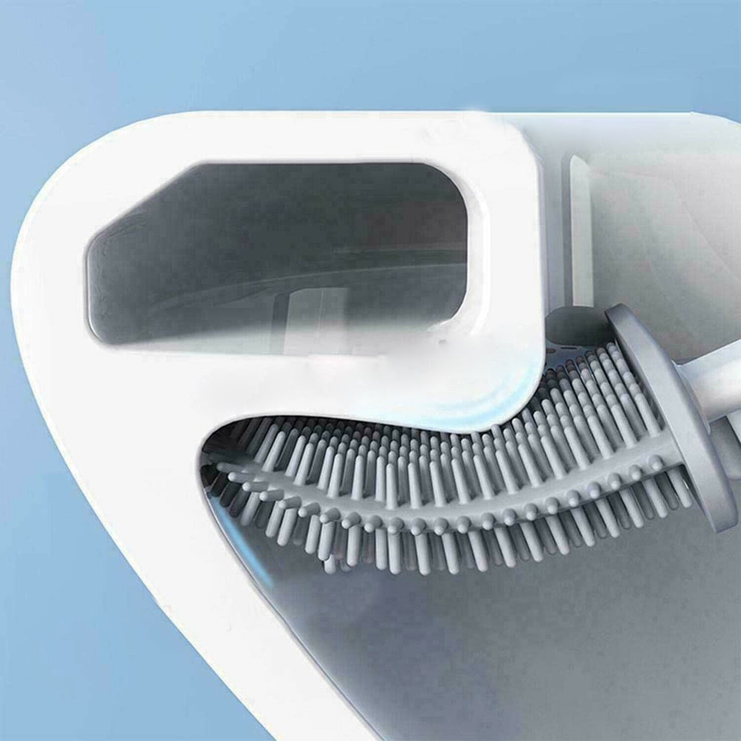 Creative Cleaning Toilet Brush Silicone Bathroom Set
