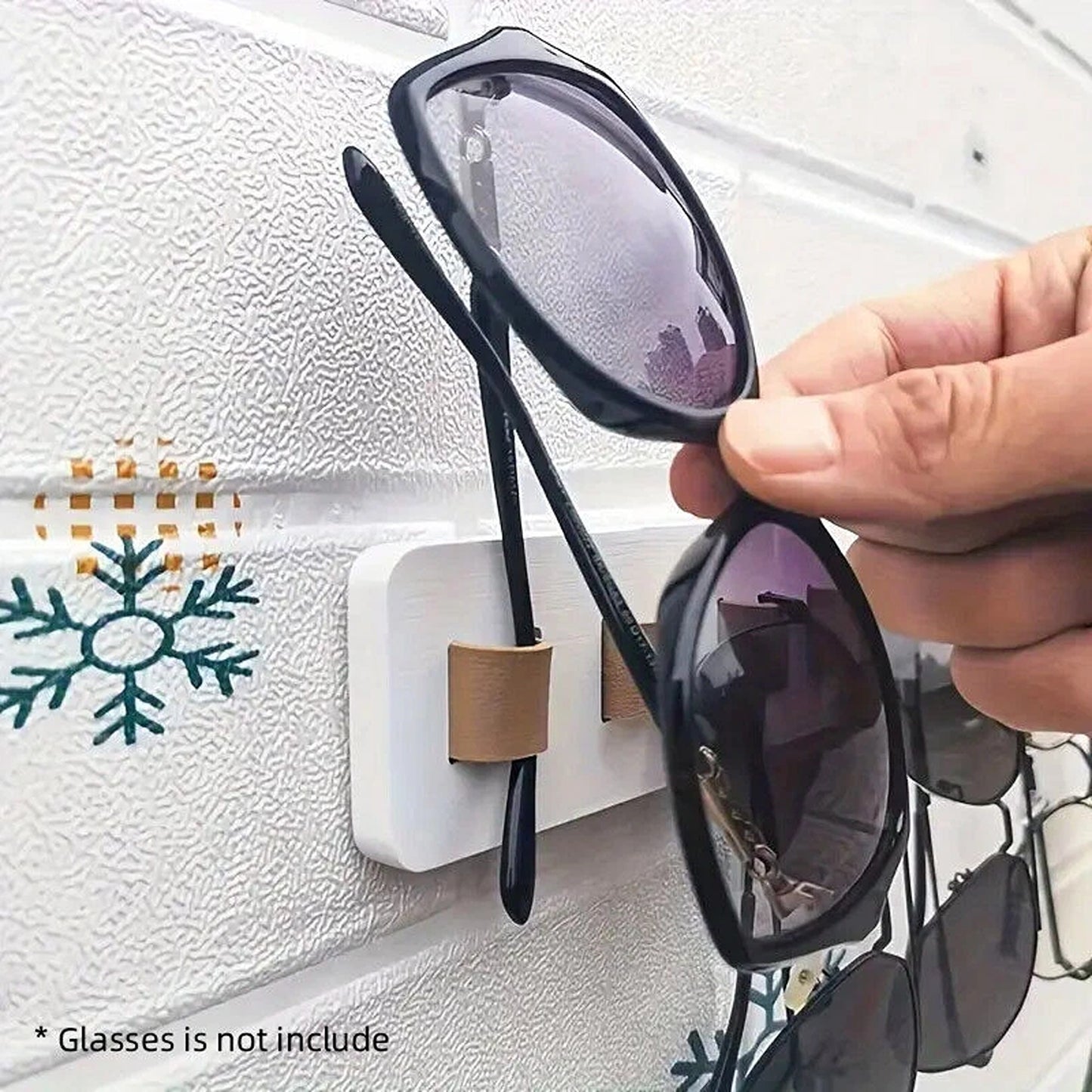 Wall Shelf for Sunglasses and Glasses Storage