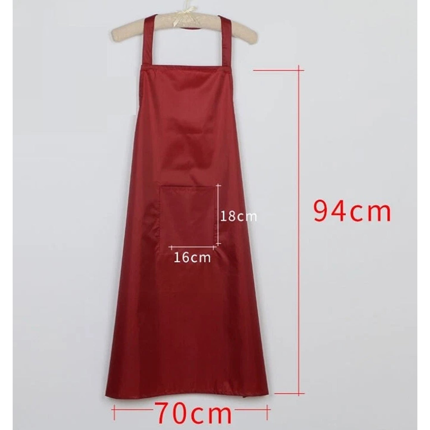 Heavy Duty Plastic Apron for Butcher Kitchen and Cleaning Use