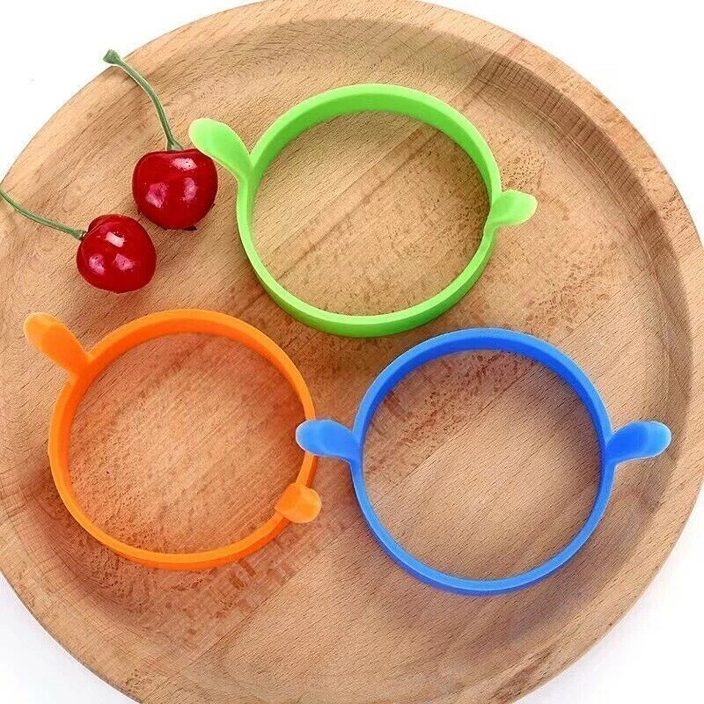 6pcs Silicone Egg Rings Non Stick Cooking and Baking Tools