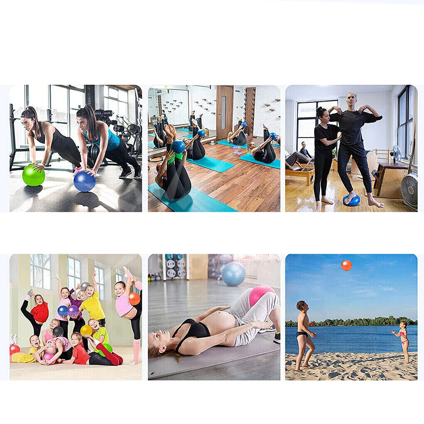 Gym Yoga Ball Home Fitness Balance Pilates