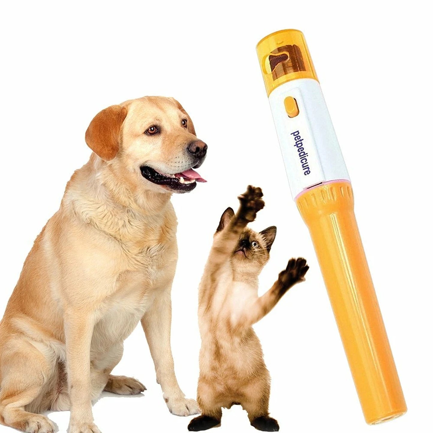 Pet Dog Cat Nail Claw Trimmer Tool Grooming Care Electric Grinder Kit