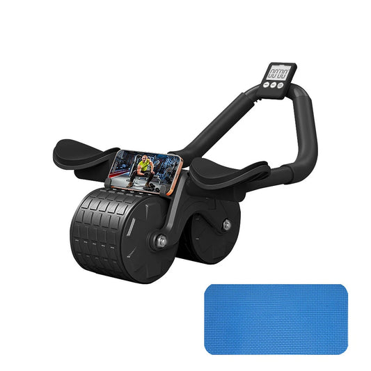 Automatic Rebound AB Roller Abdominal Wheel Anti Slip Fitness Exercise Trainer